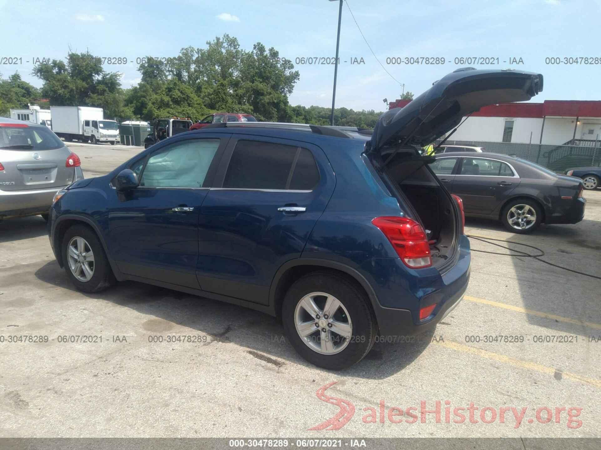 3GNCJLSBXKL162208 2019 CHEVROLET TRAX