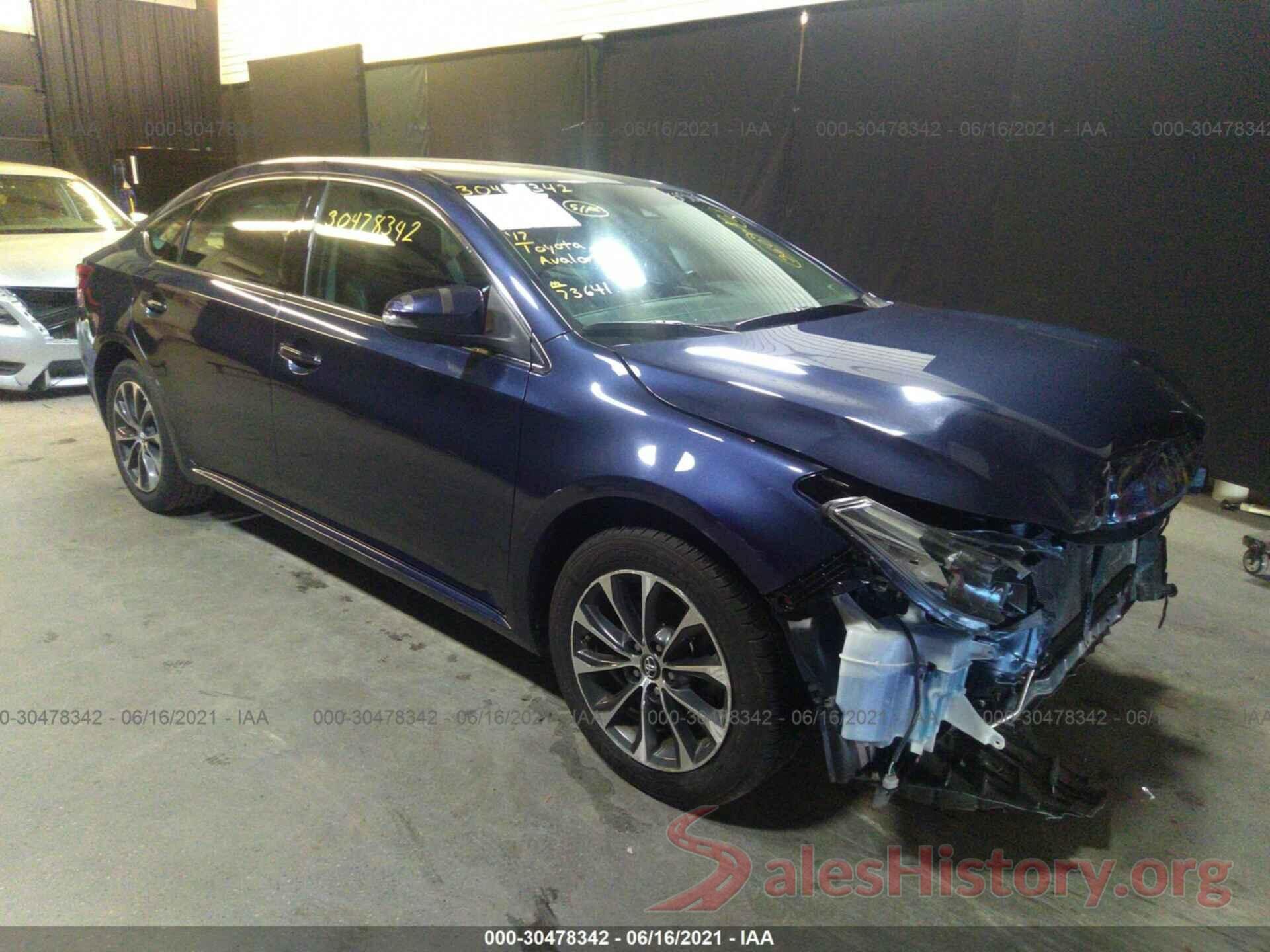 4T1BK1EBXHU247948 2017 TOYOTA AVALON