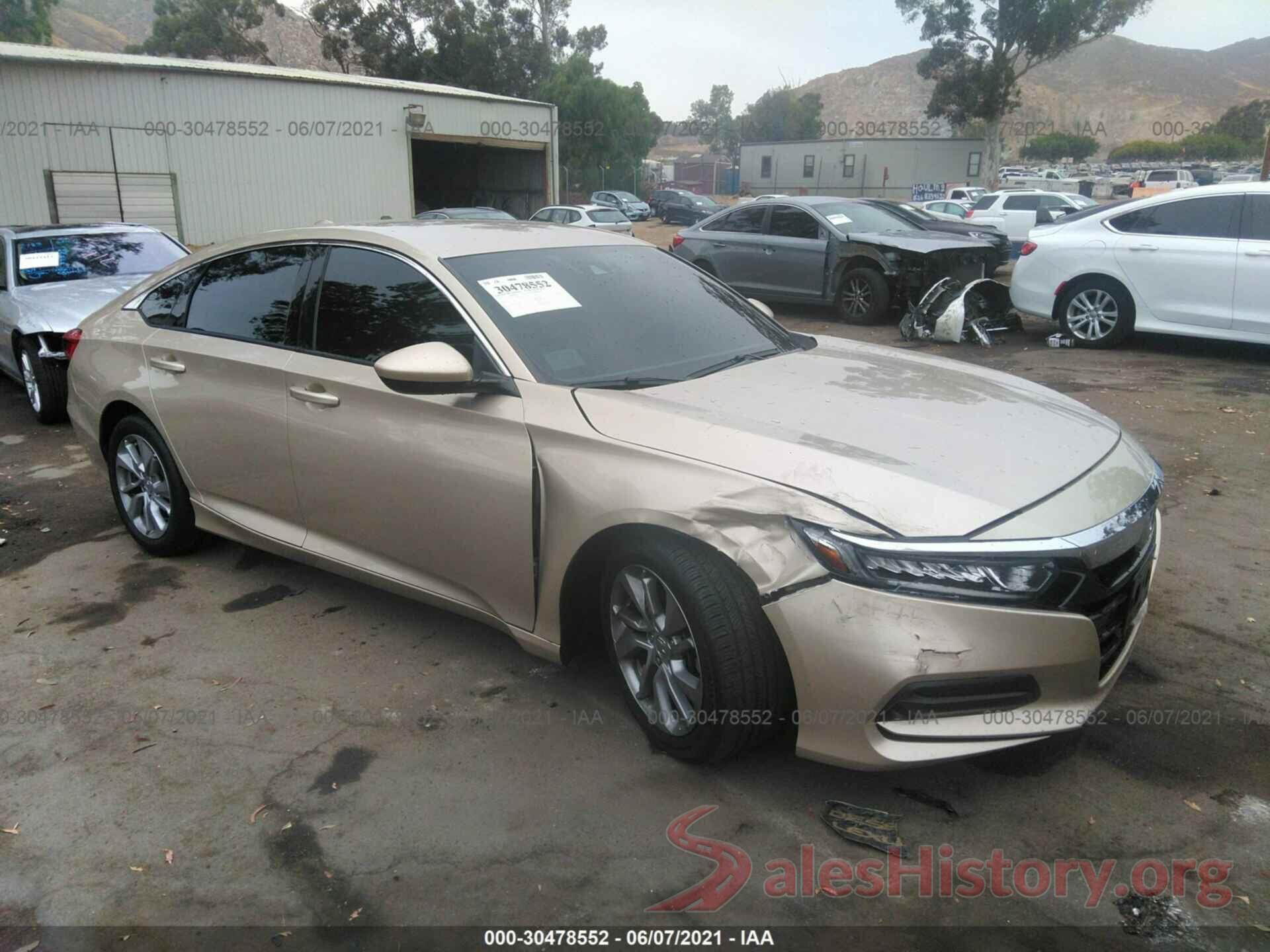 1HGCV1F1XJA049837 2018 HONDA ACCORD SEDAN