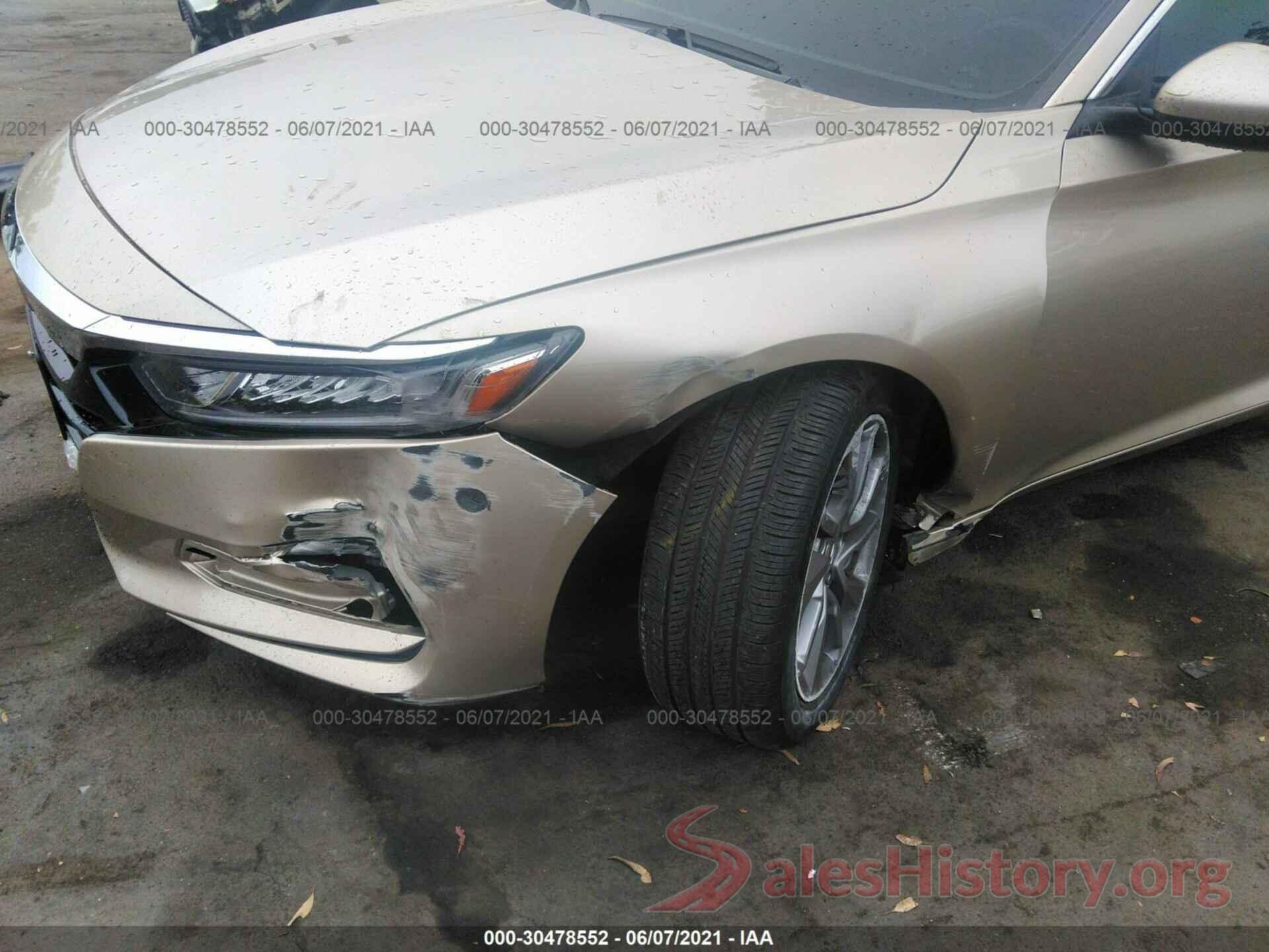 1HGCV1F1XJA049837 2018 HONDA ACCORD SEDAN