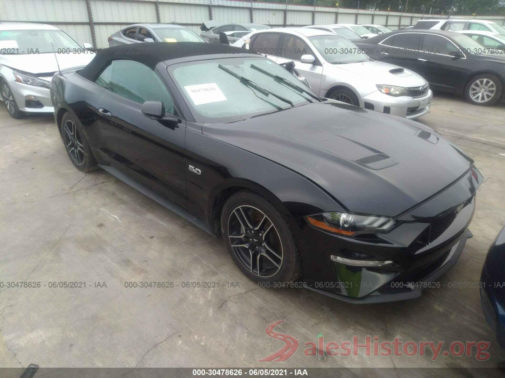 1FATP8FF7L5101617 2020 FORD MUSTANG