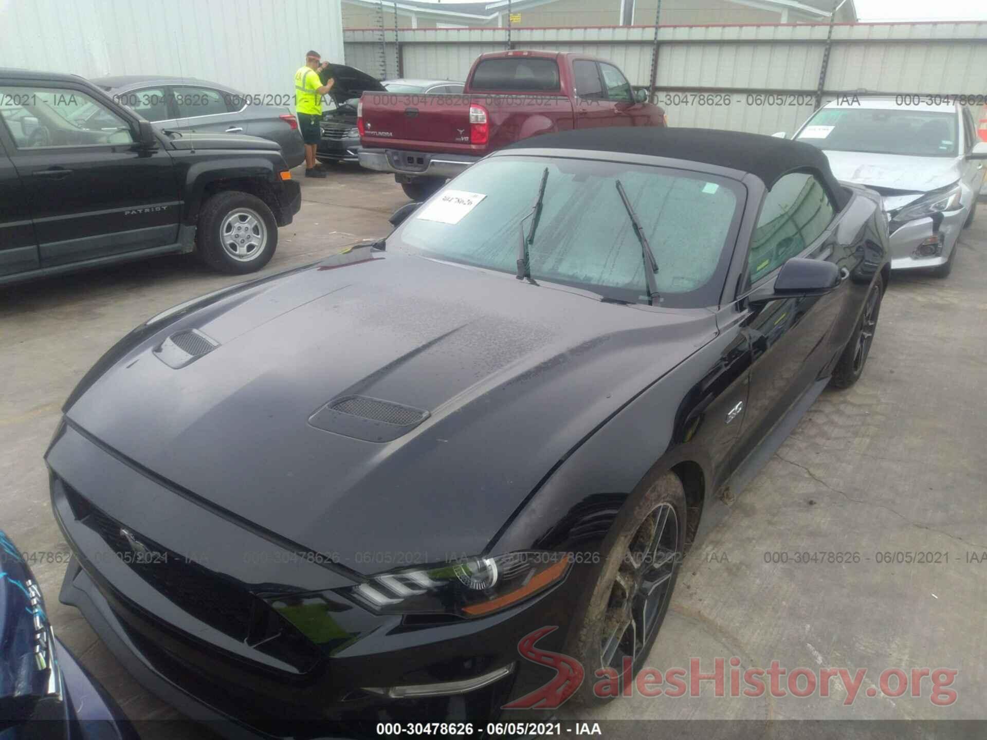 1FATP8FF7L5101617 2020 FORD MUSTANG