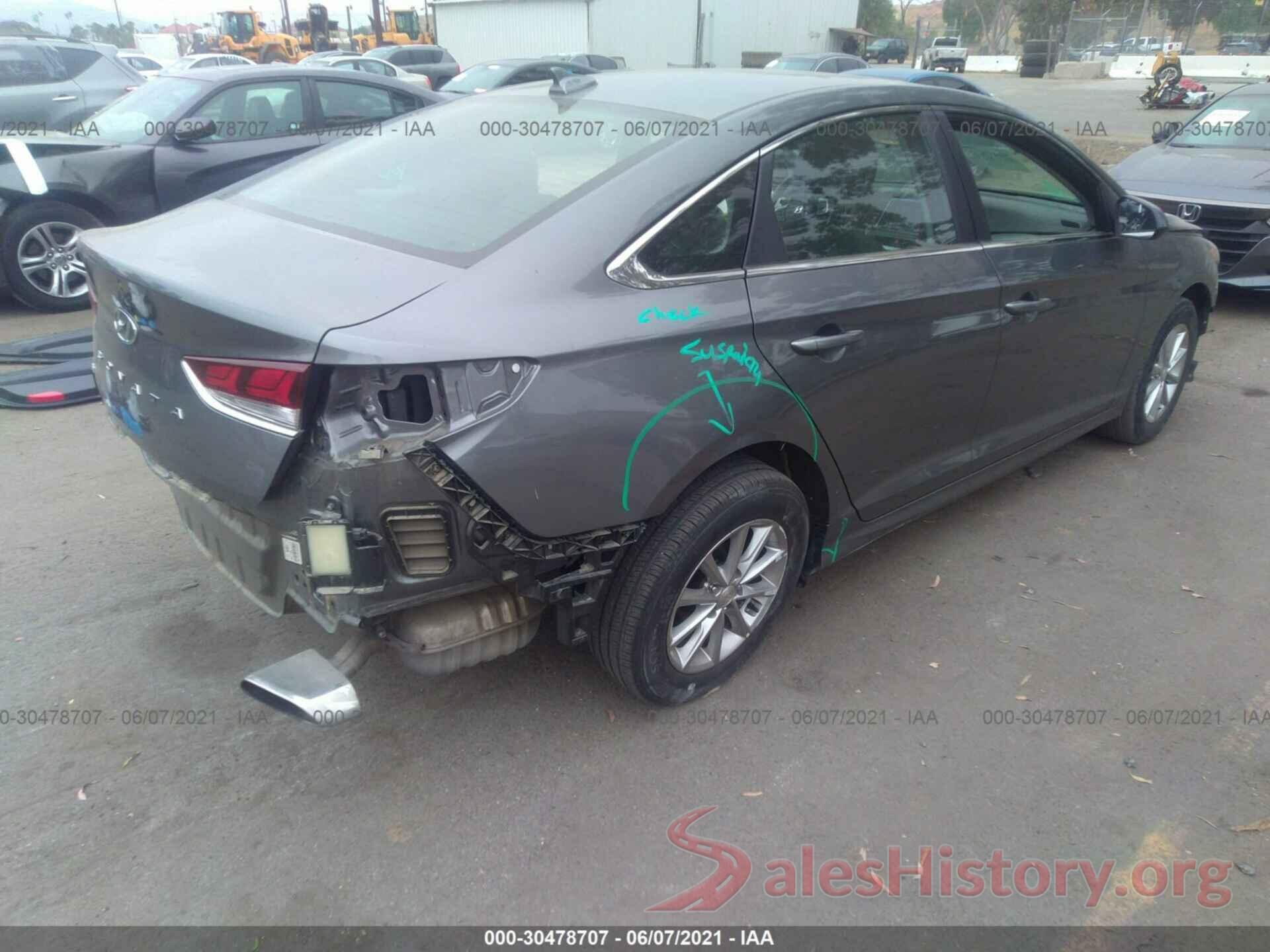 5NPE24AF3JH720956 2018 HYUNDAI SONATA