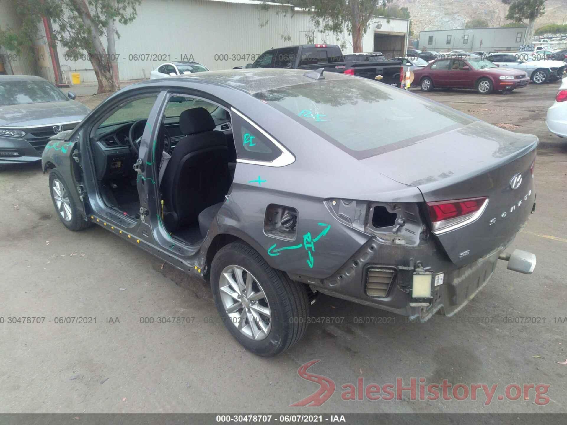 5NPE24AF3JH720956 2018 HYUNDAI SONATA