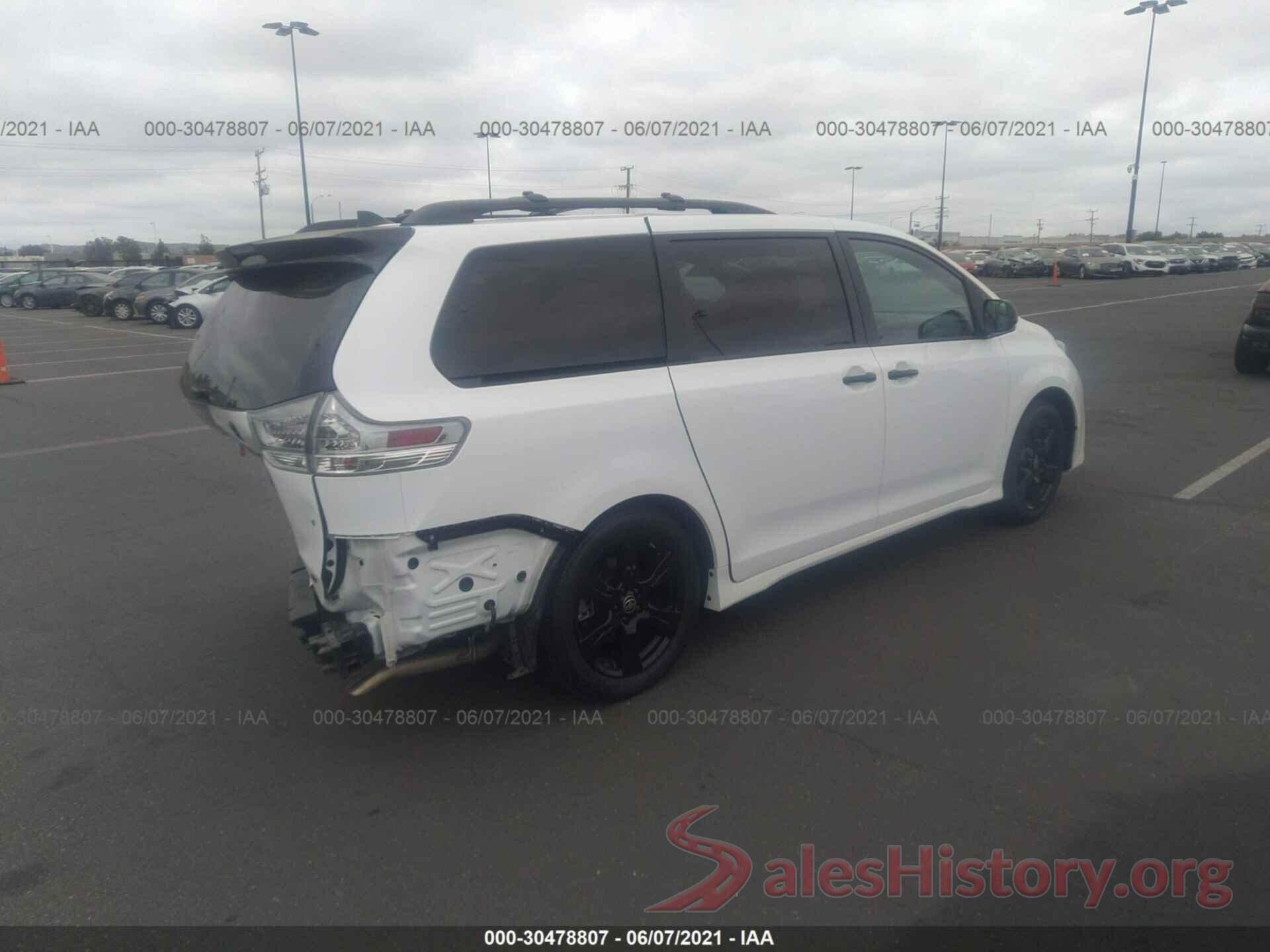 5TDXZ3DC7LS057016 2020 TOYOTA SIENNA