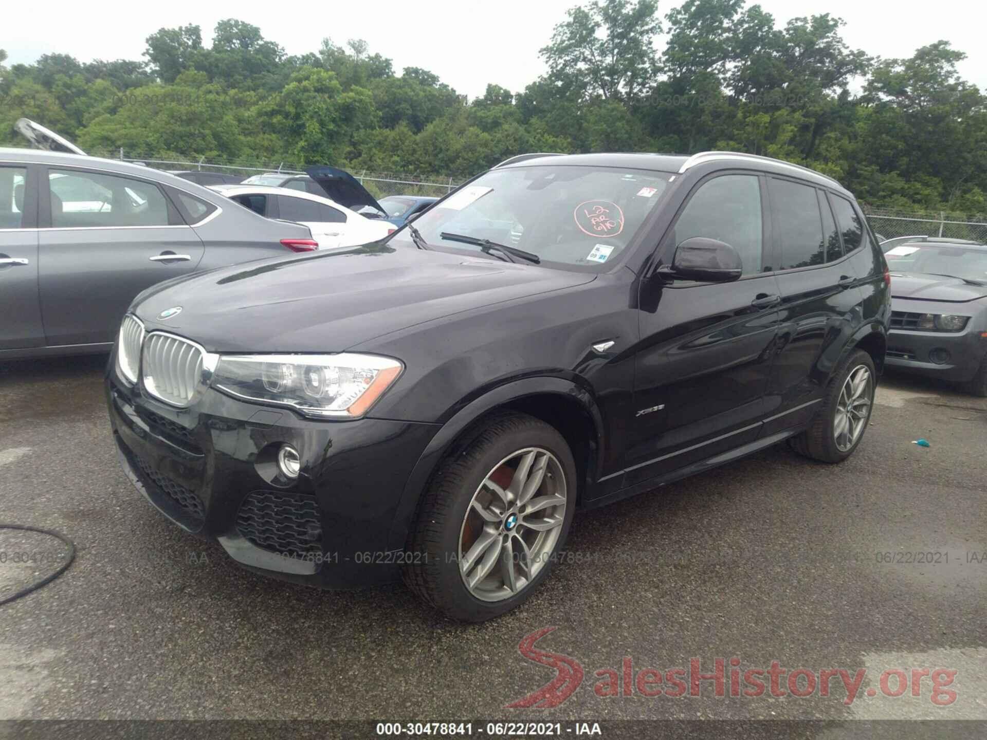 5UXWX7C32H0U44527 2017 BMW X3