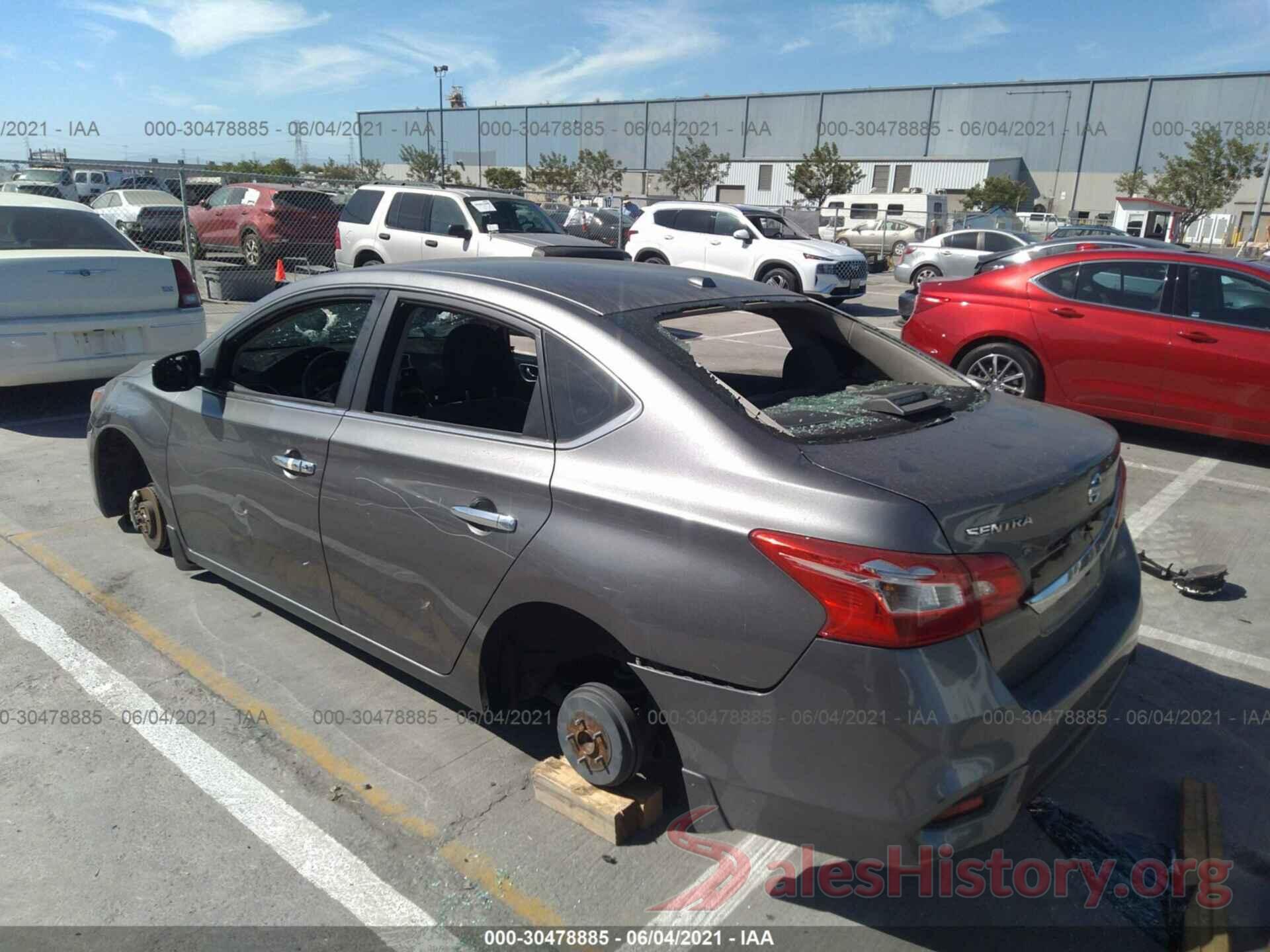 3N1AB7AP0GY249923 2016 NISSAN SENTRA