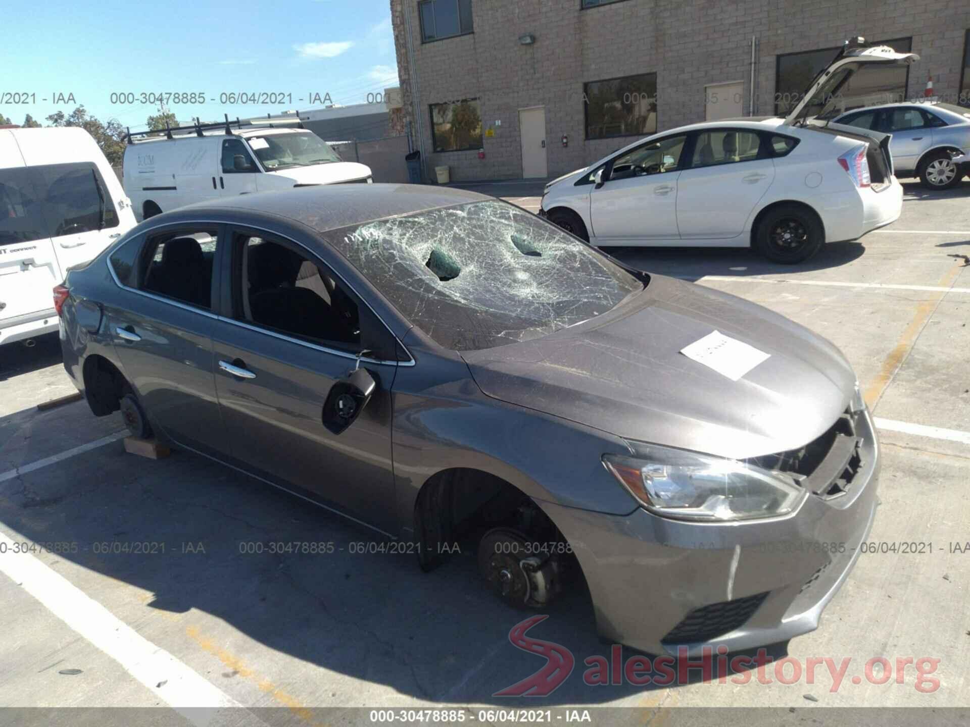 3N1AB7AP0GY249923 2016 NISSAN SENTRA