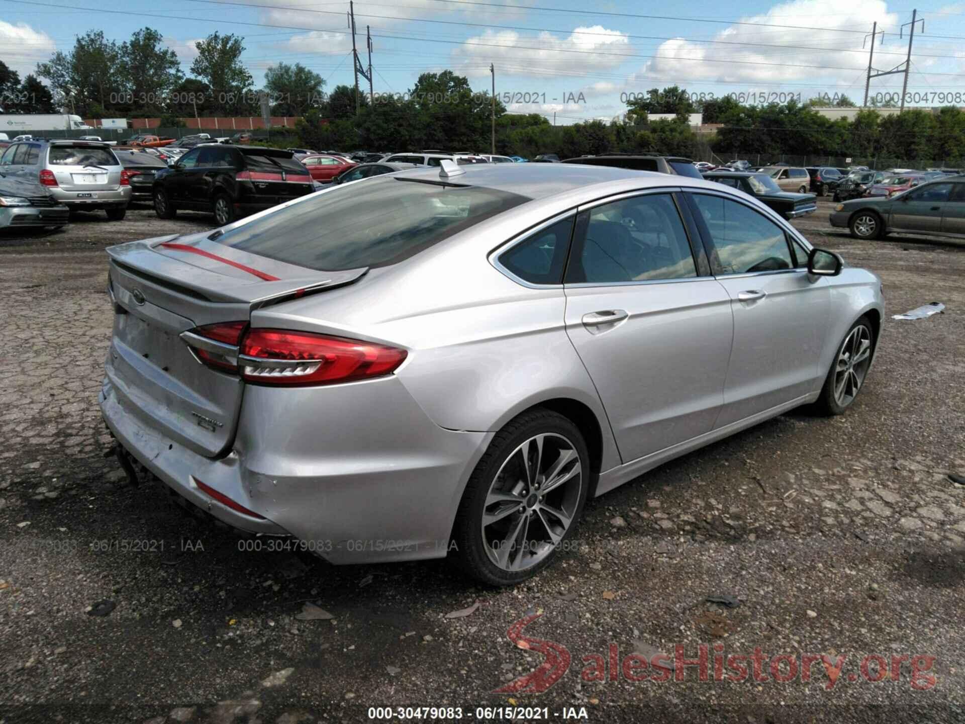 3FA6P0D91KR121157 2019 FORD FUSION