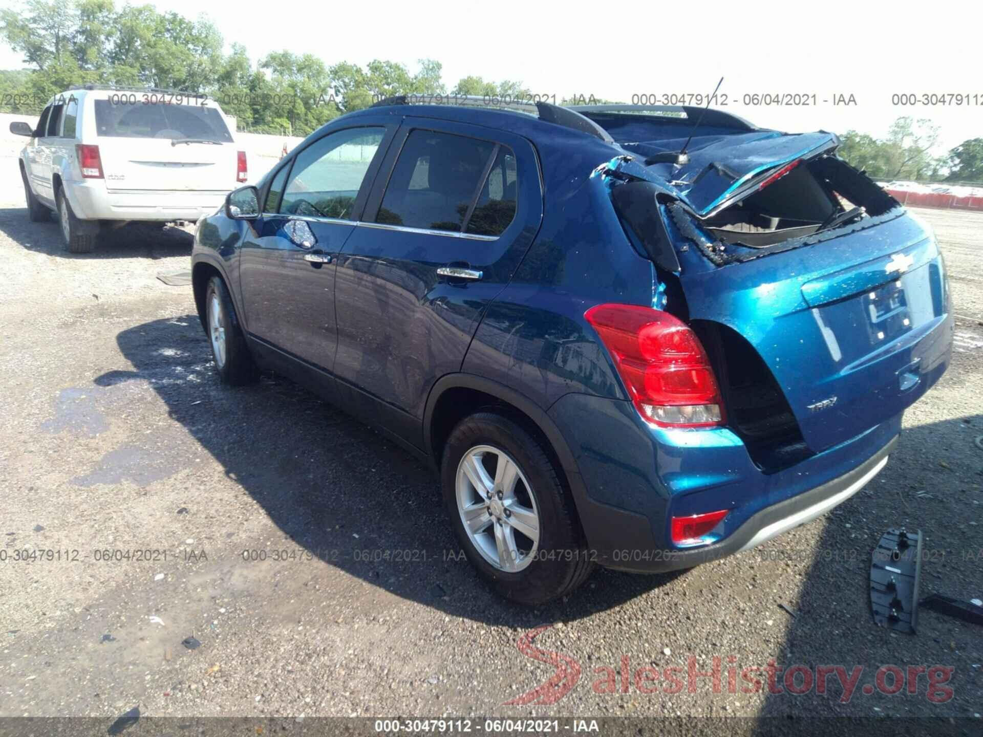 3GNCJLSB1LL191520 2020 CHEVROLET TRAX