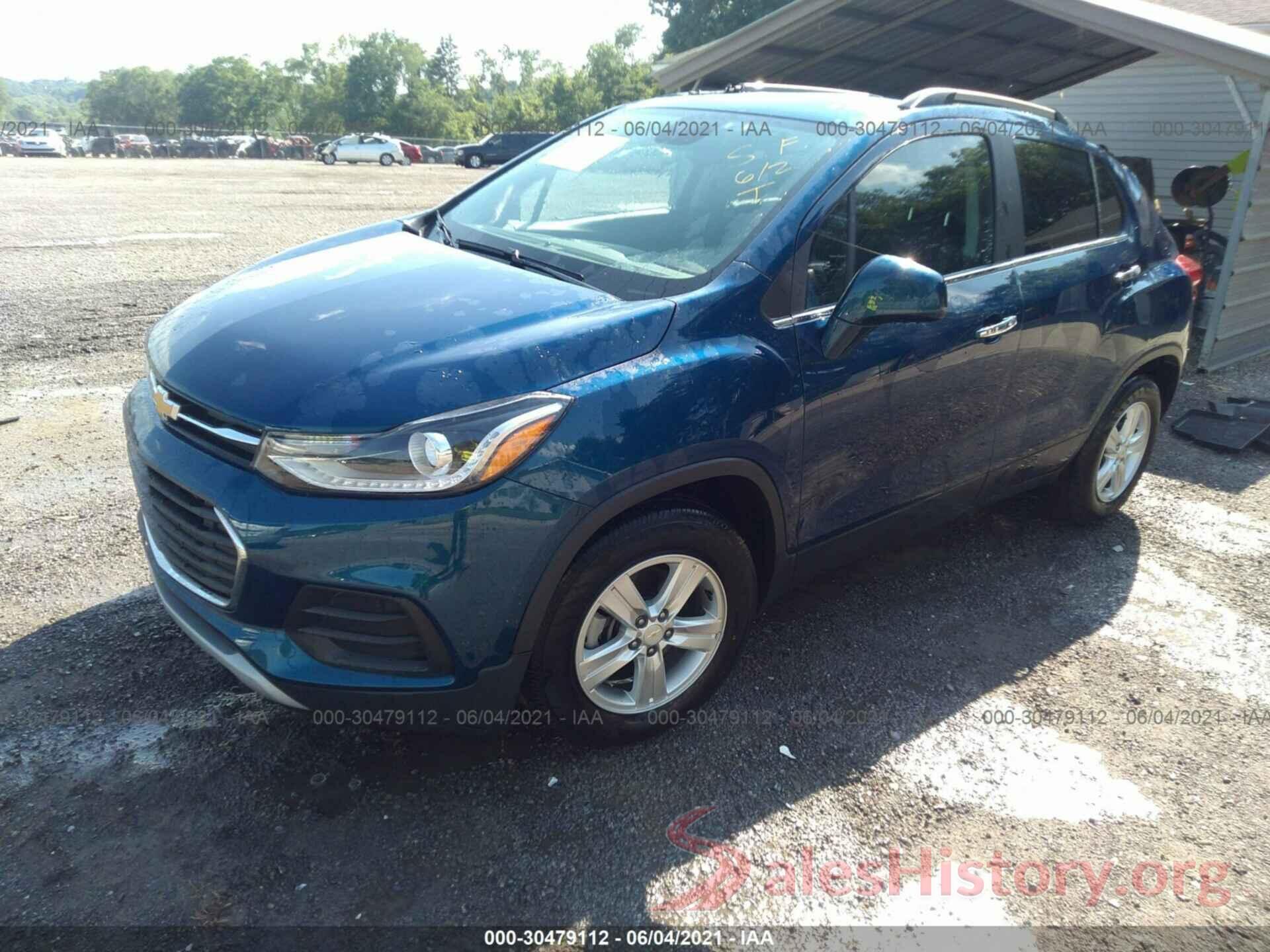 3GNCJLSB1LL191520 2020 CHEVROLET TRAX