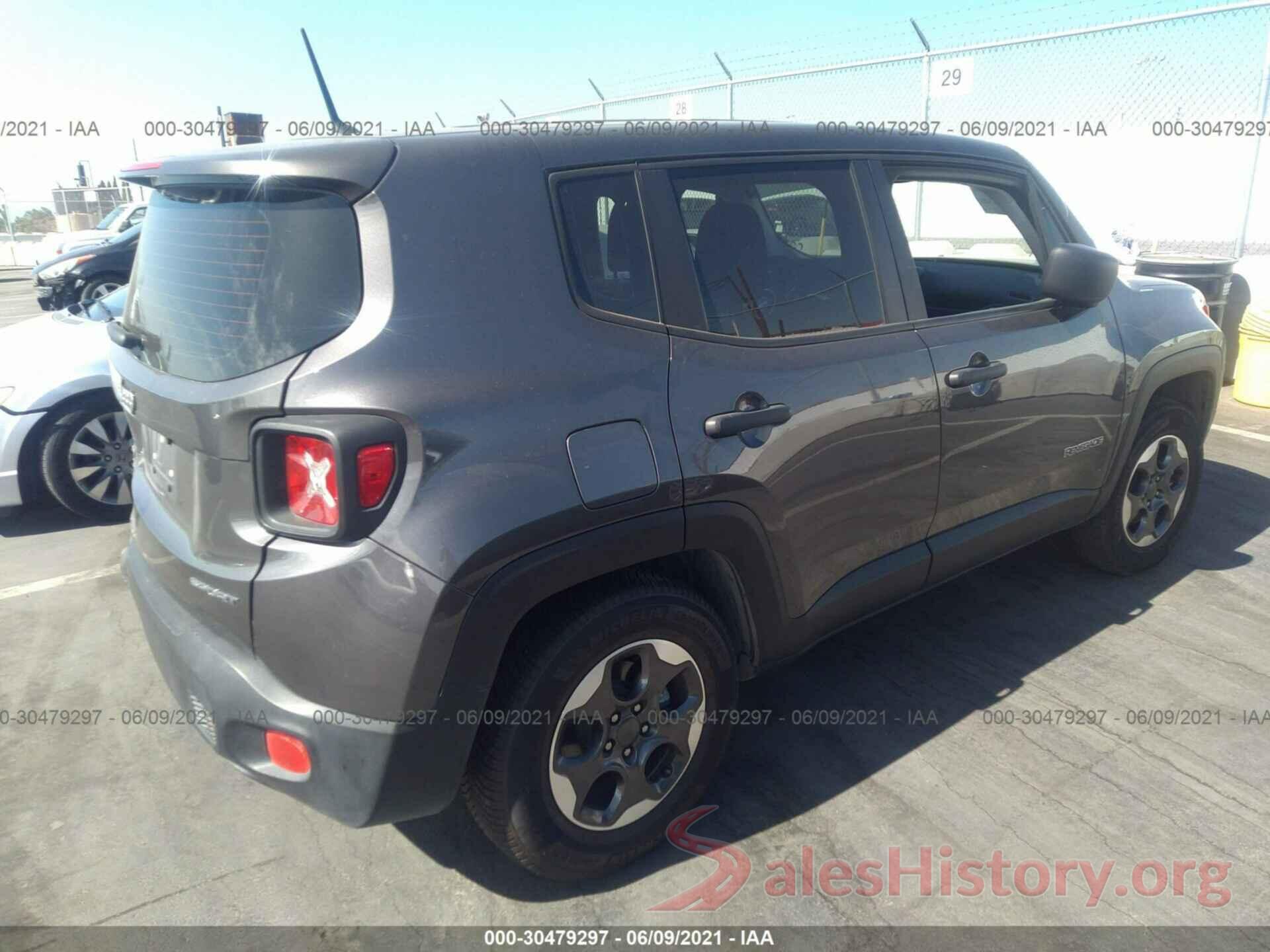 ZACCJBAW7GPC51501 2016 JEEP RENEGADE