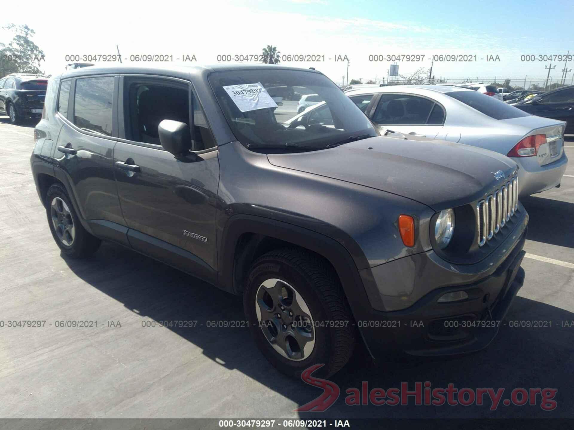 ZACCJBAW7GPC51501 2016 JEEP RENEGADE