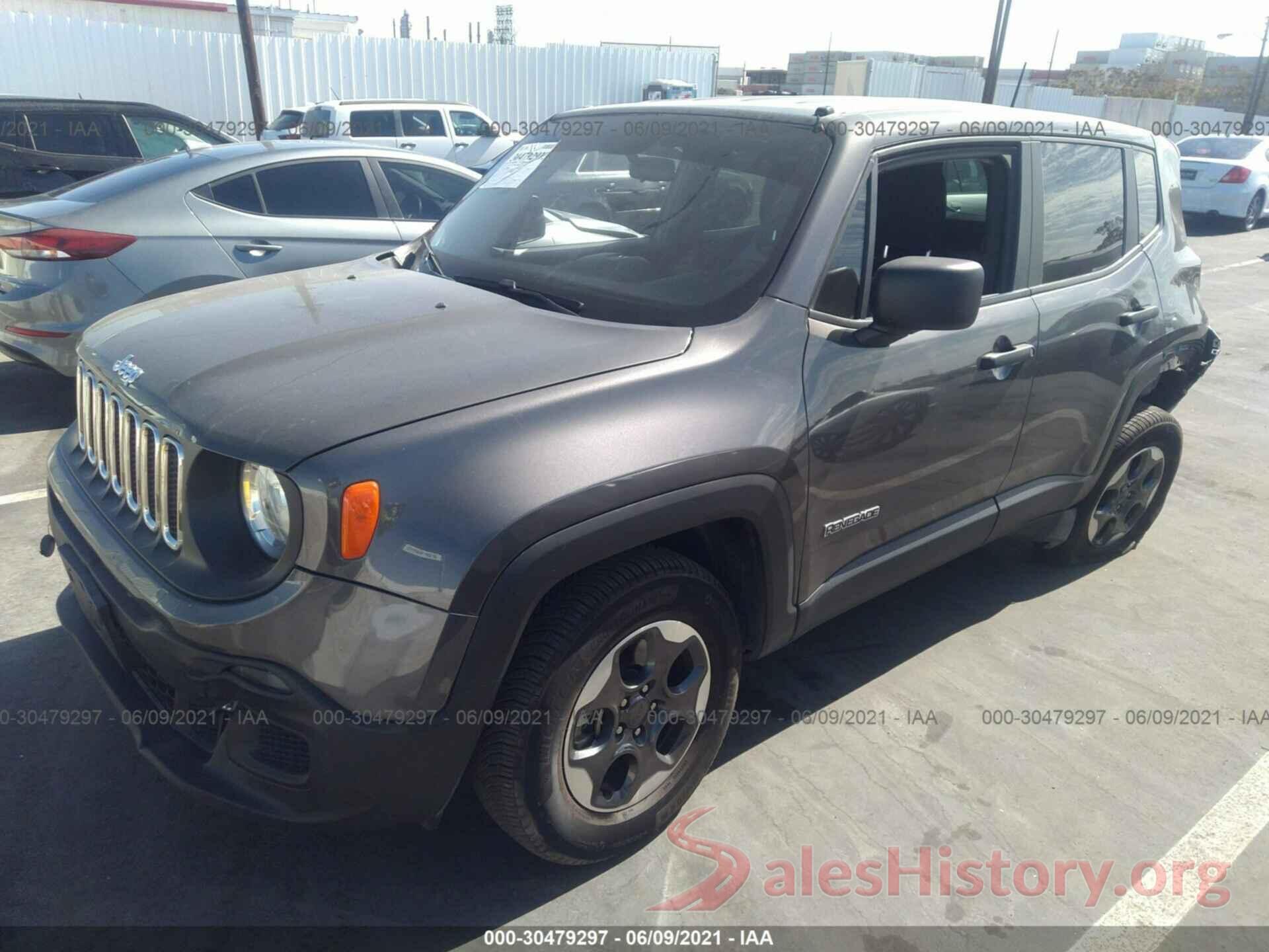 ZACCJBAW7GPC51501 2016 JEEP RENEGADE