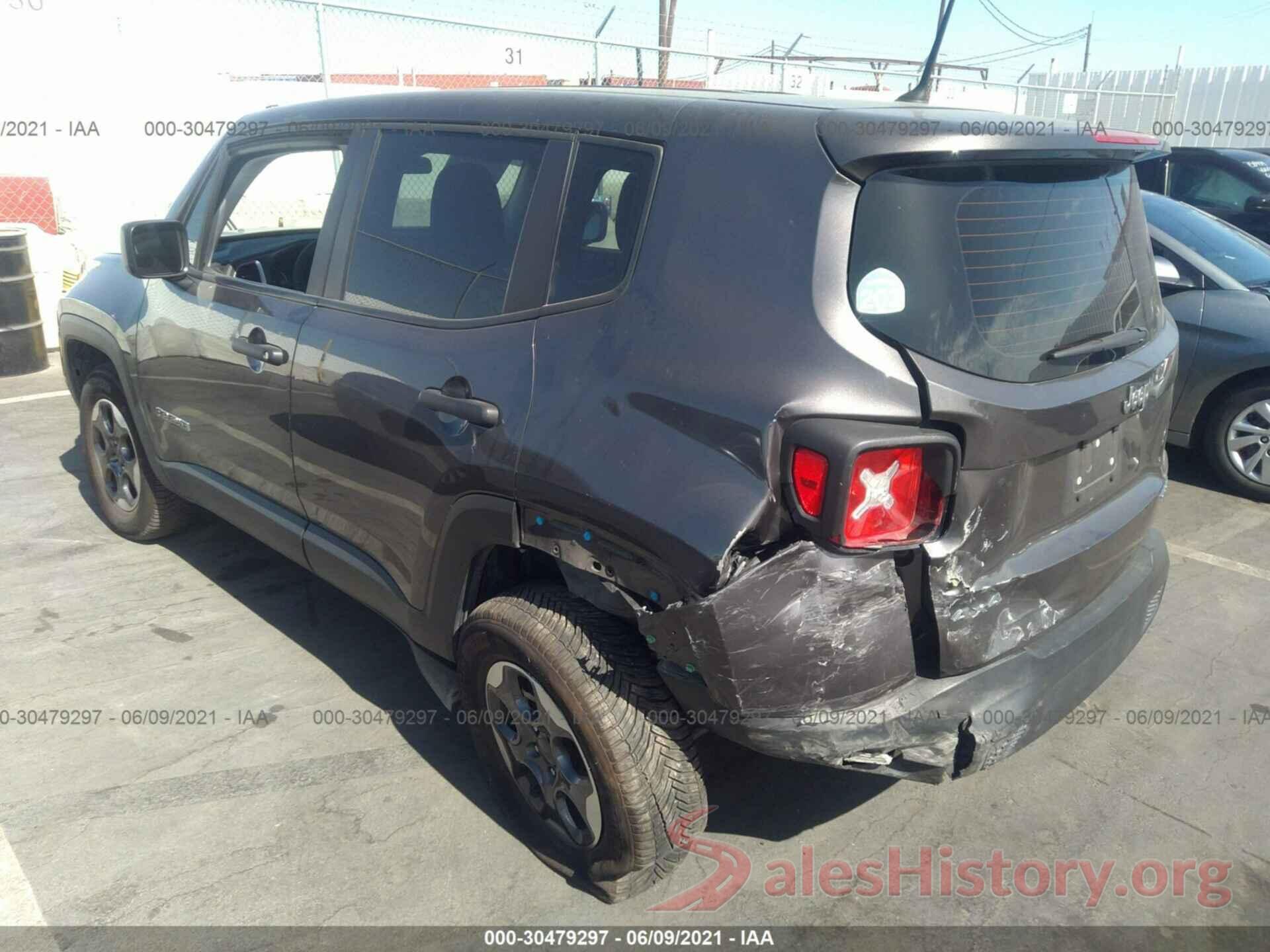 ZACCJBAW7GPC51501 2016 JEEP RENEGADE