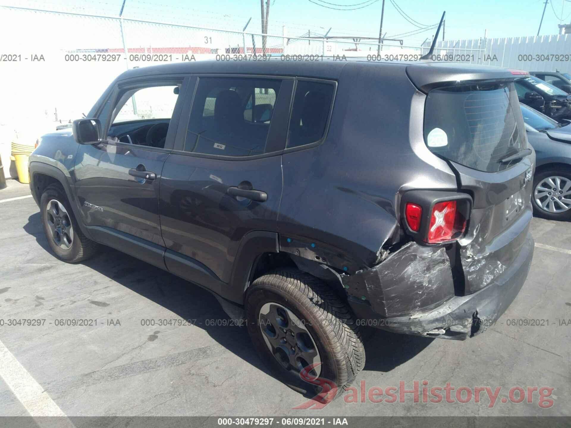 ZACCJBAW7GPC51501 2016 JEEP RENEGADE