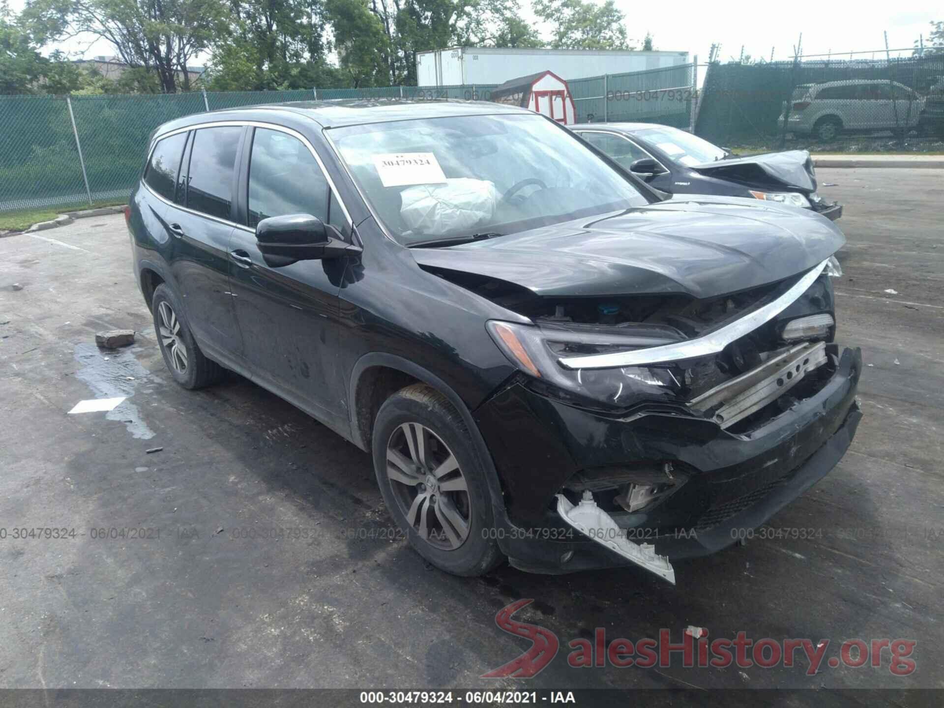 5FNYF6H7XGB062622 2016 HONDA PILOT