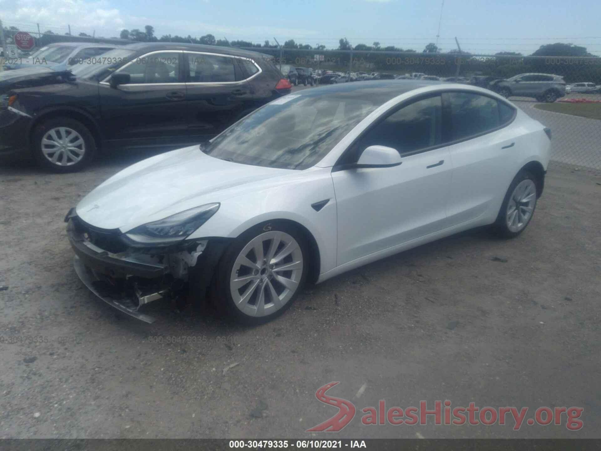 5YJ3E1EA3MF856776 2021 TESLA MODEL 3