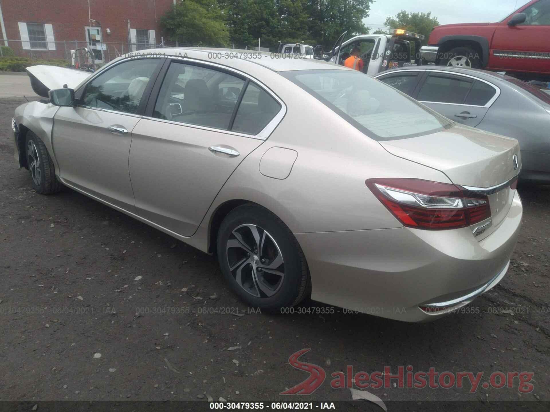 1HGCR2F30GA235343 2016 HONDA ACCORD SEDAN