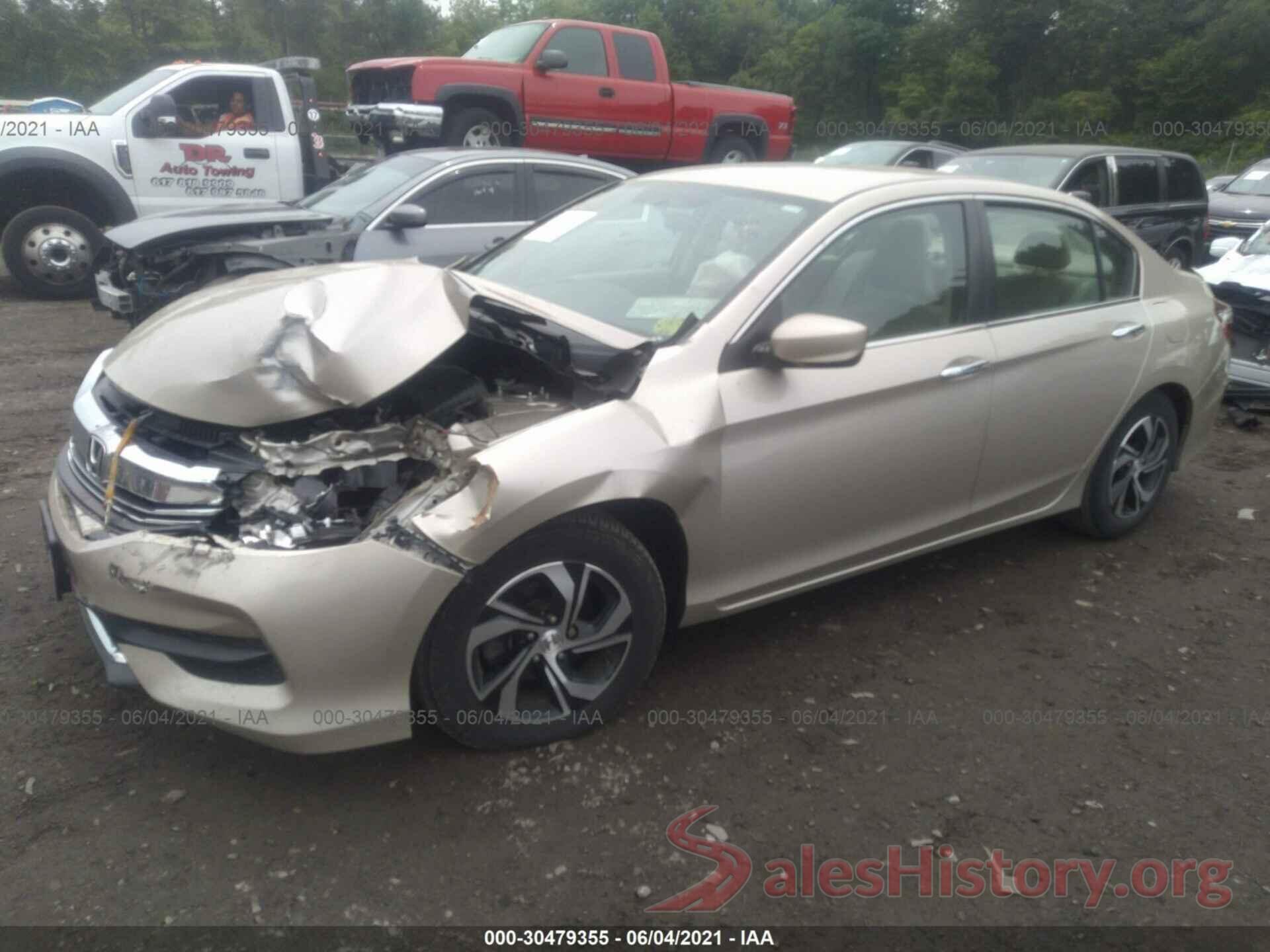 1HGCR2F30GA235343 2016 HONDA ACCORD SEDAN