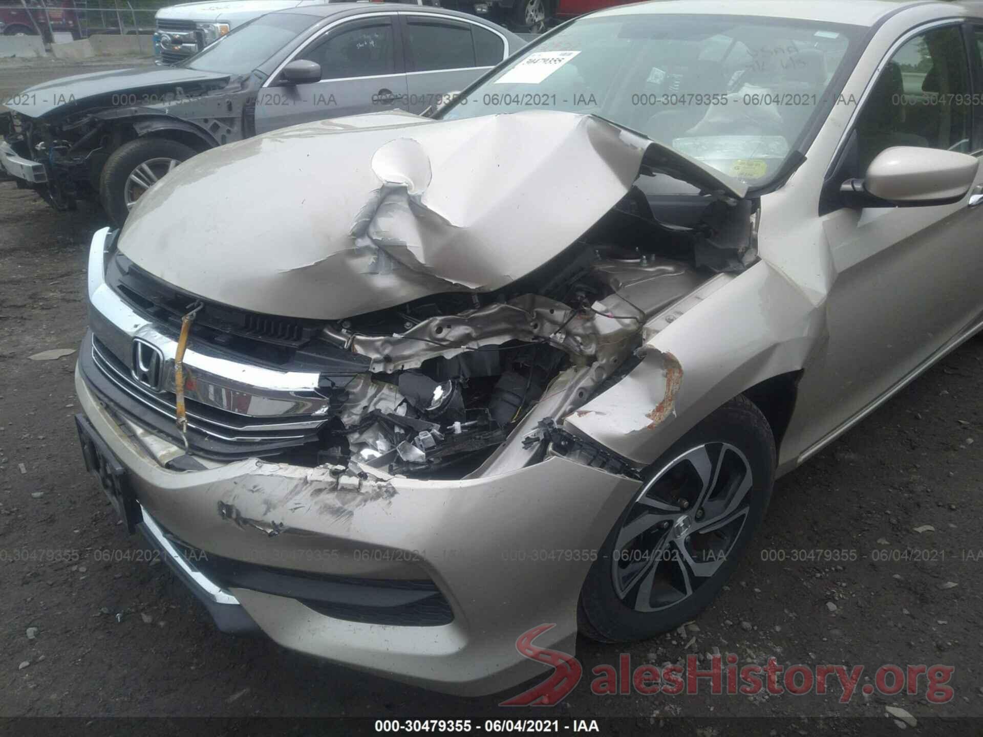 1HGCR2F30GA235343 2016 HONDA ACCORD SEDAN