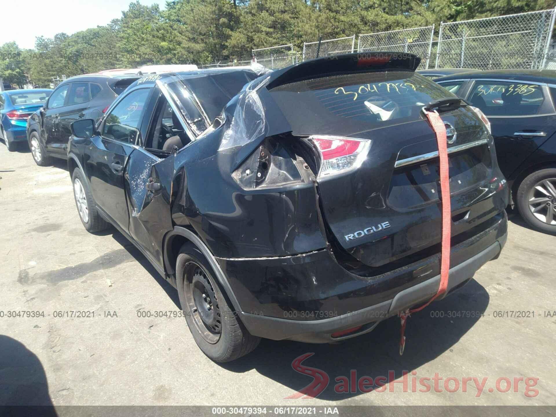 KNMAT2MV4GP622406 2016 NISSAN ROGUE