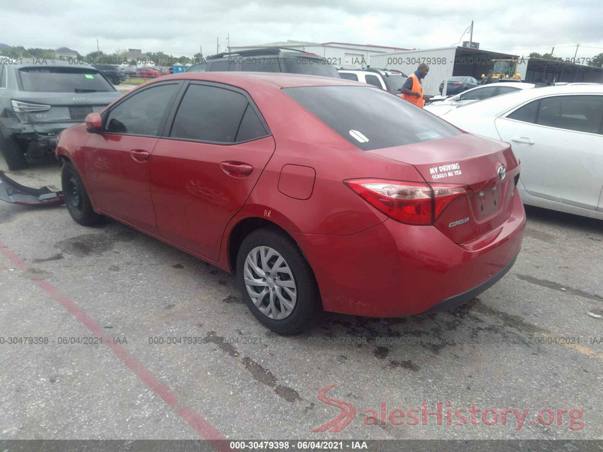 5YFBURHE4HP577116 2017 TOYOTA COROLLA