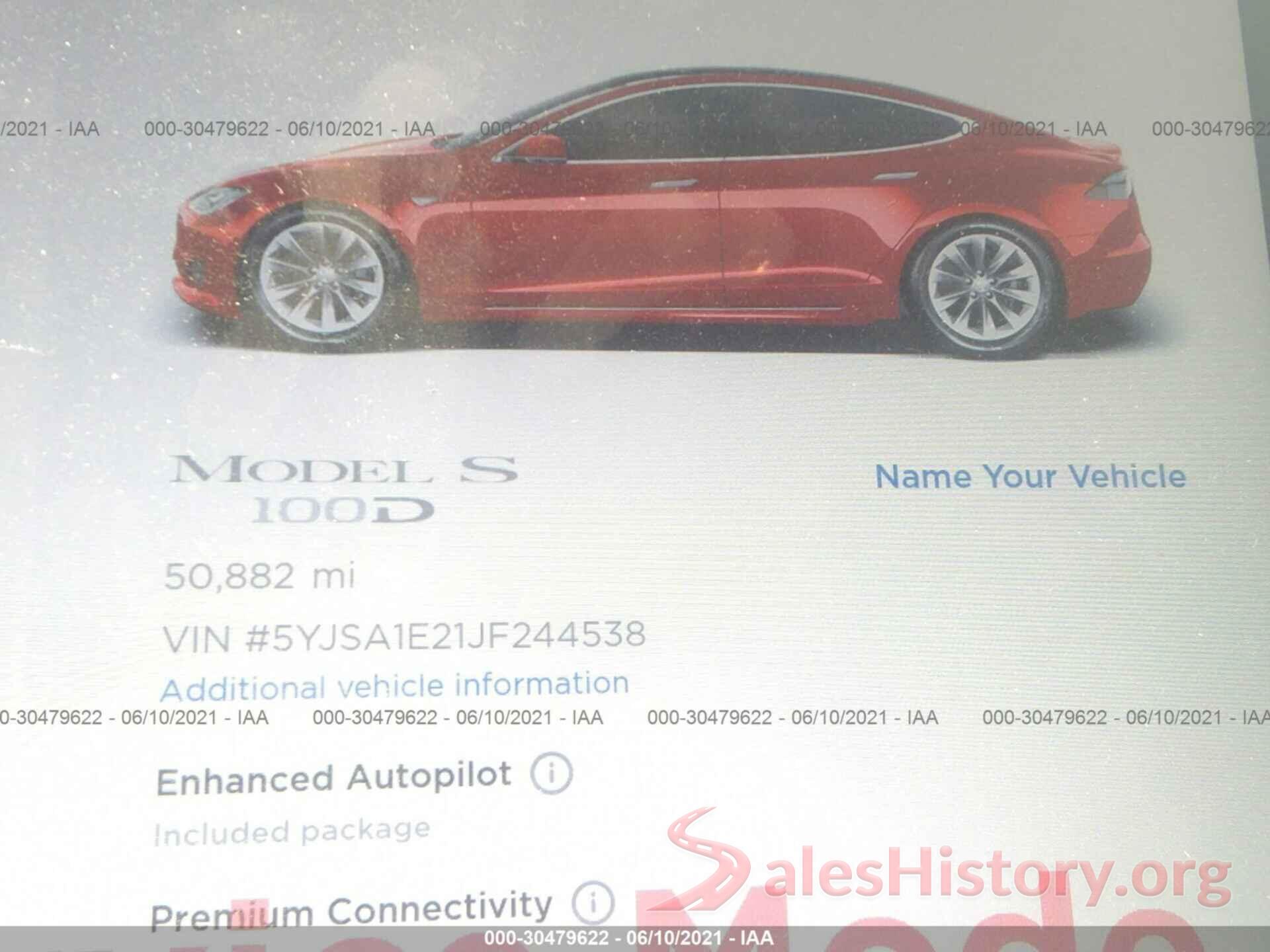 5YJSA1E21JF244538 2018 TESLA MODEL S