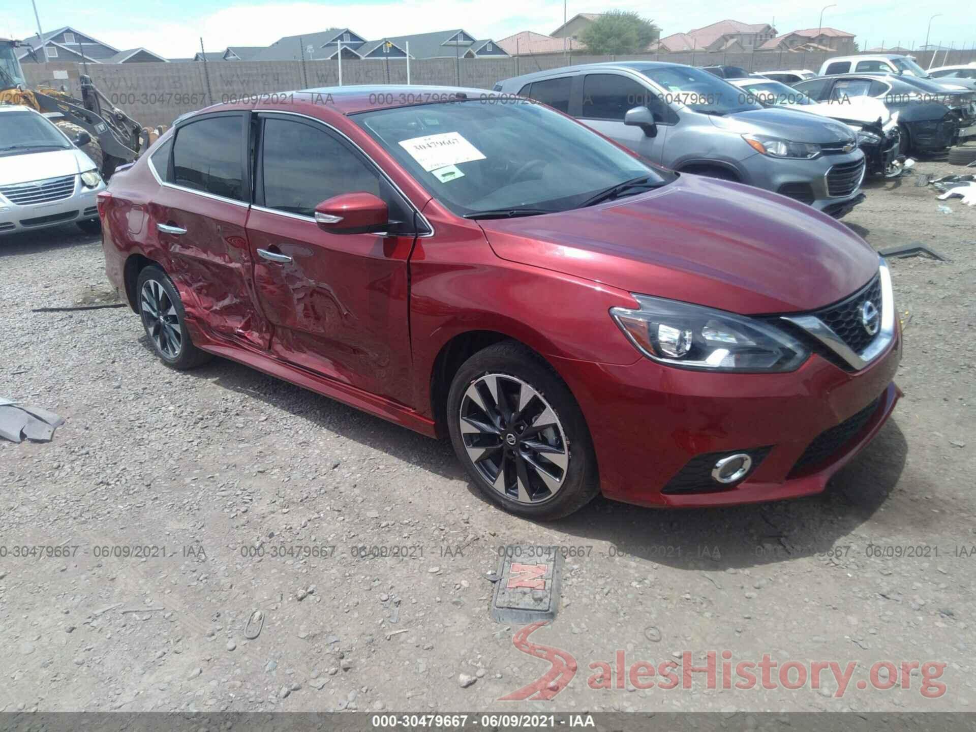 3N1AB7AP0KY399488 2019 NISSAN SENTRA