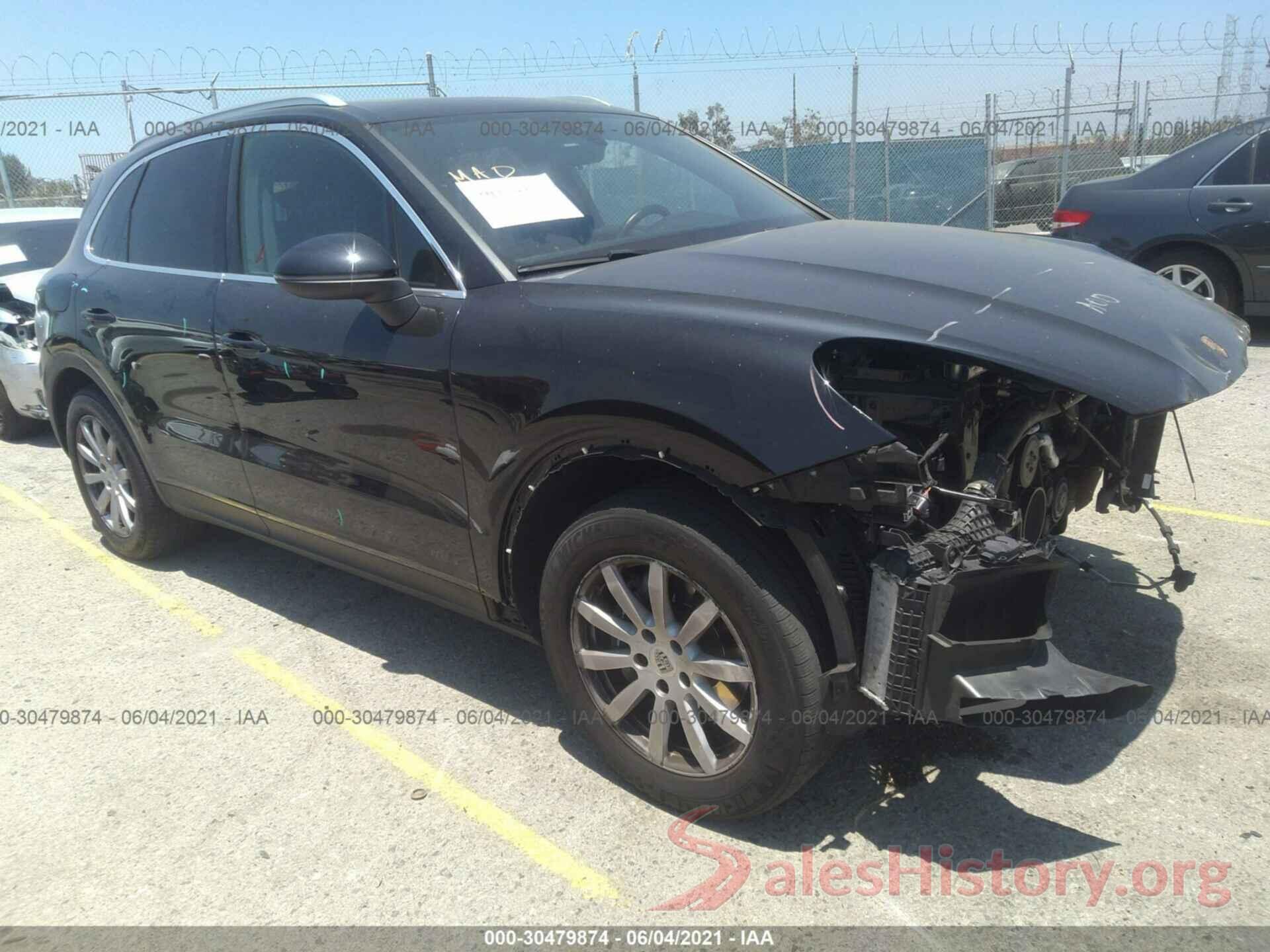 WP1AA2AY1KDA06837 2019 PORSCHE CAYENNE