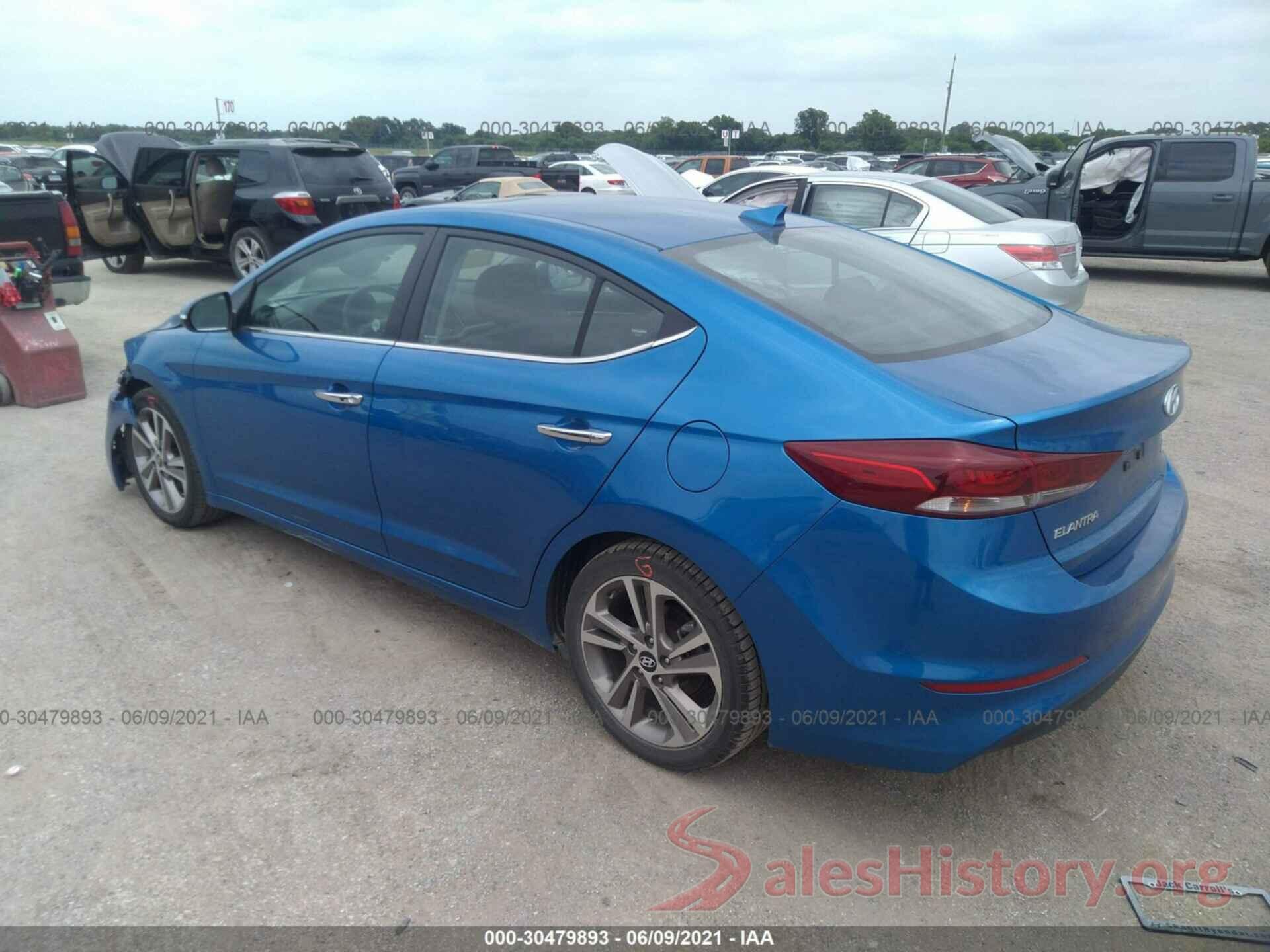 5NPD84LF8HH007326 2017 HYUNDAI ELANTRA