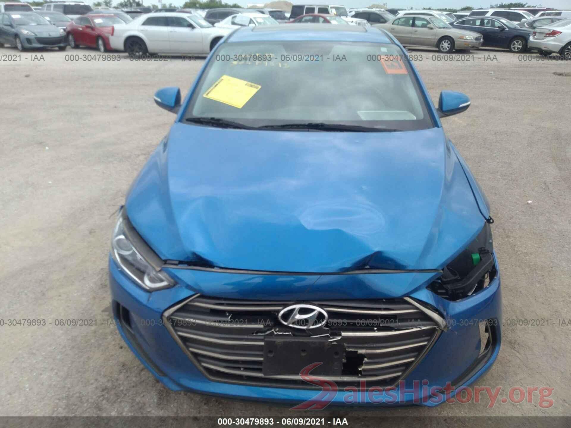 5NPD84LF8HH007326 2017 HYUNDAI ELANTRA