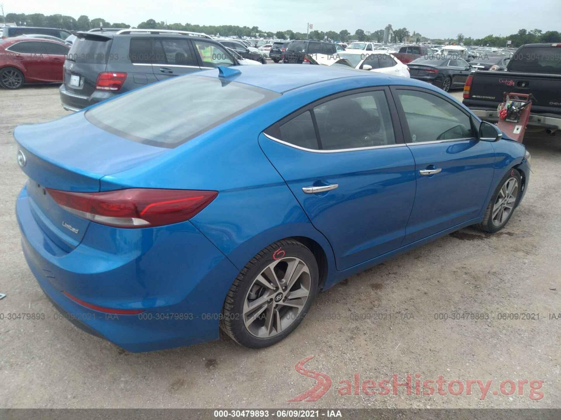 5NPD84LF8HH007326 2017 HYUNDAI ELANTRA