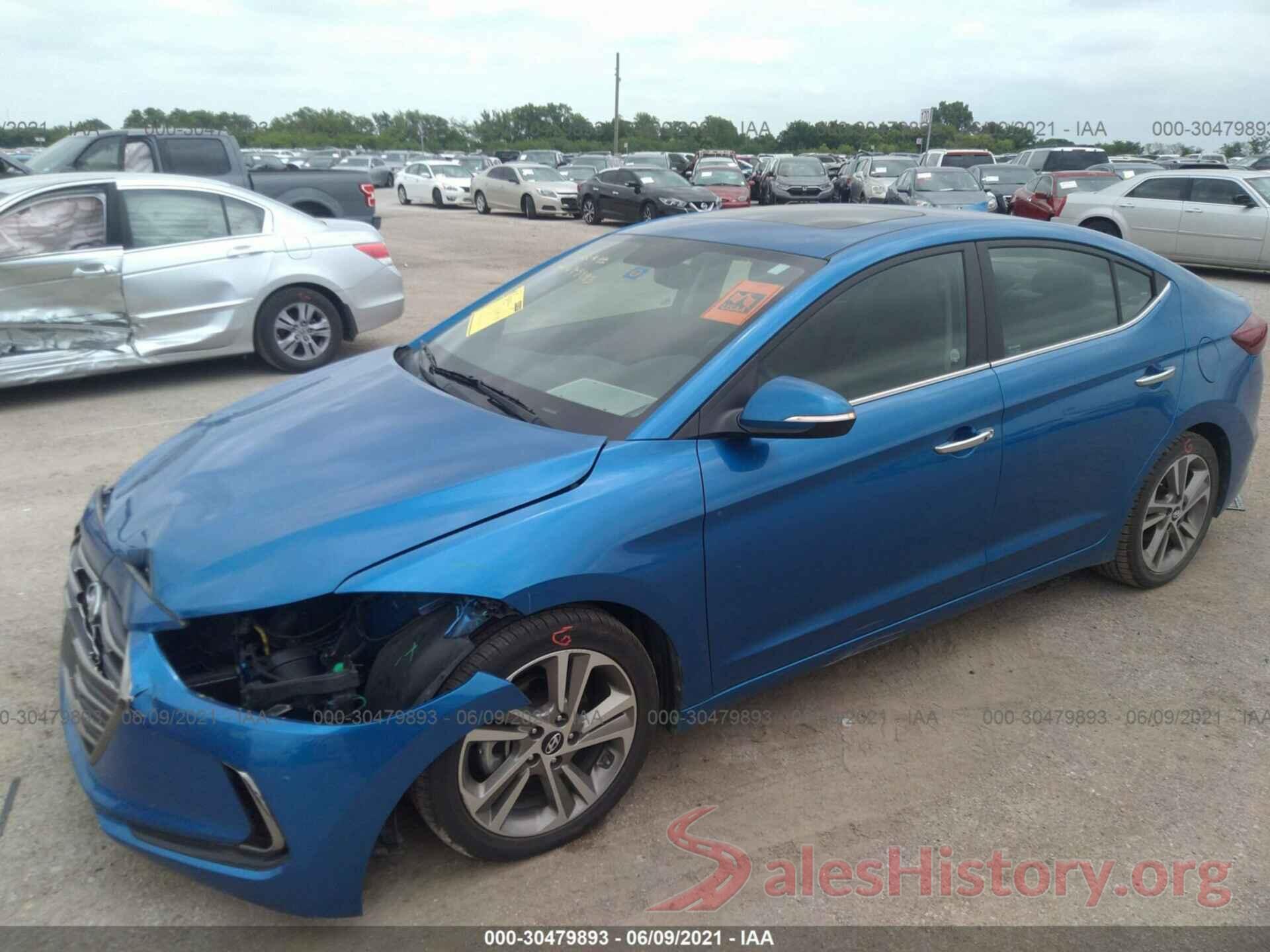 5NPD84LF8HH007326 2017 HYUNDAI ELANTRA