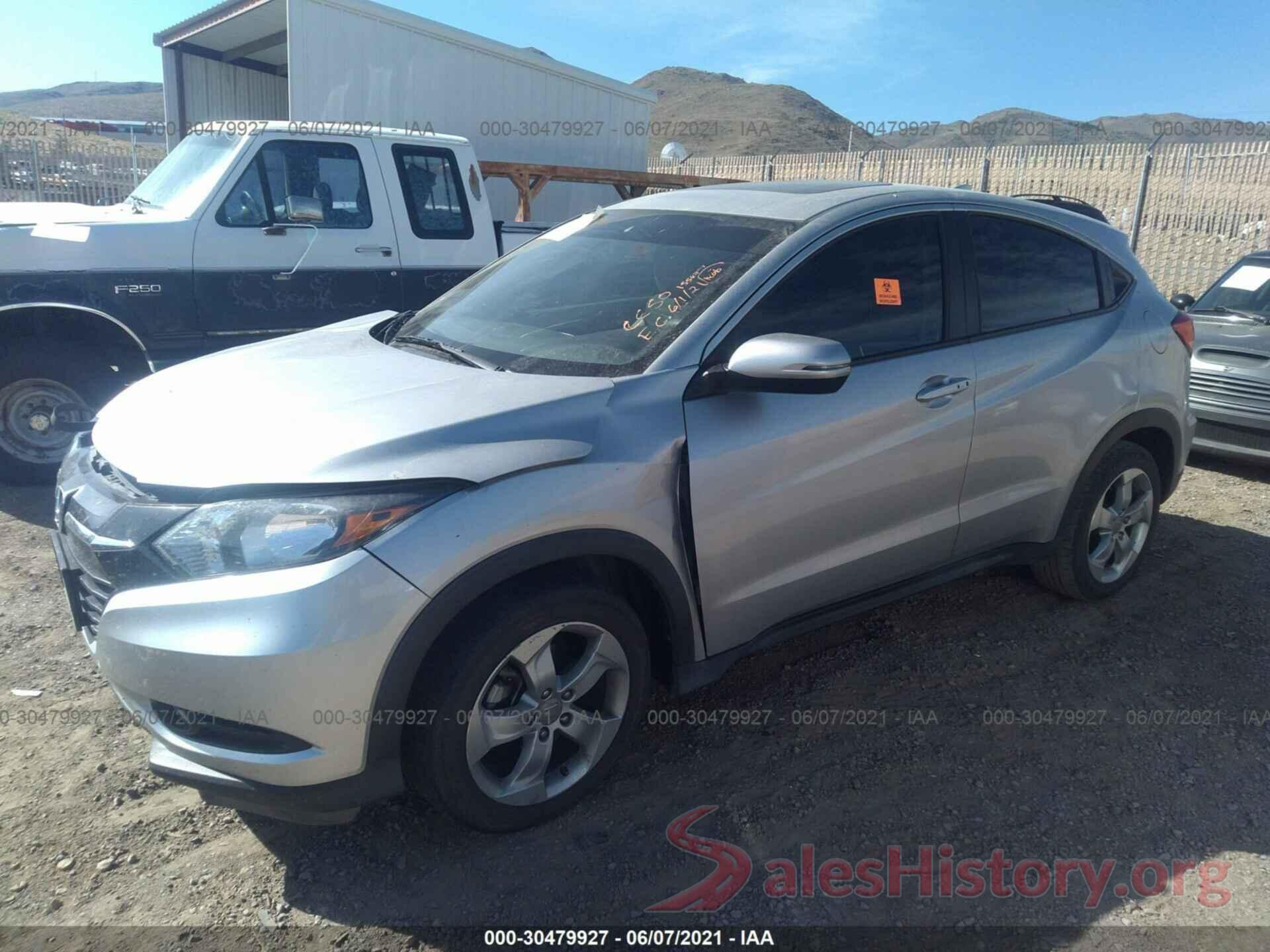 3CZRU5H59GM741371 2016 HONDA HR-V