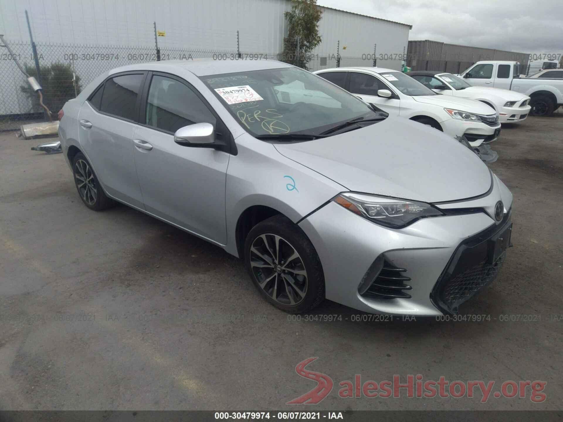 5YFBURHE4HP682240 2017 TOYOTA COROLLA