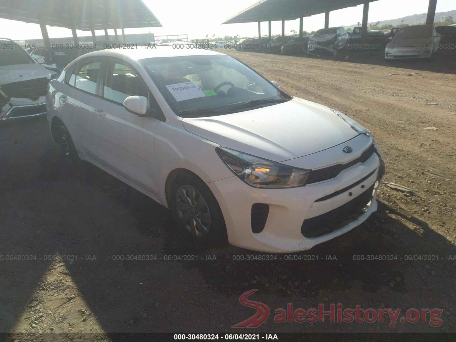 3KPA24AB6JE086512 2018 KIA RIO