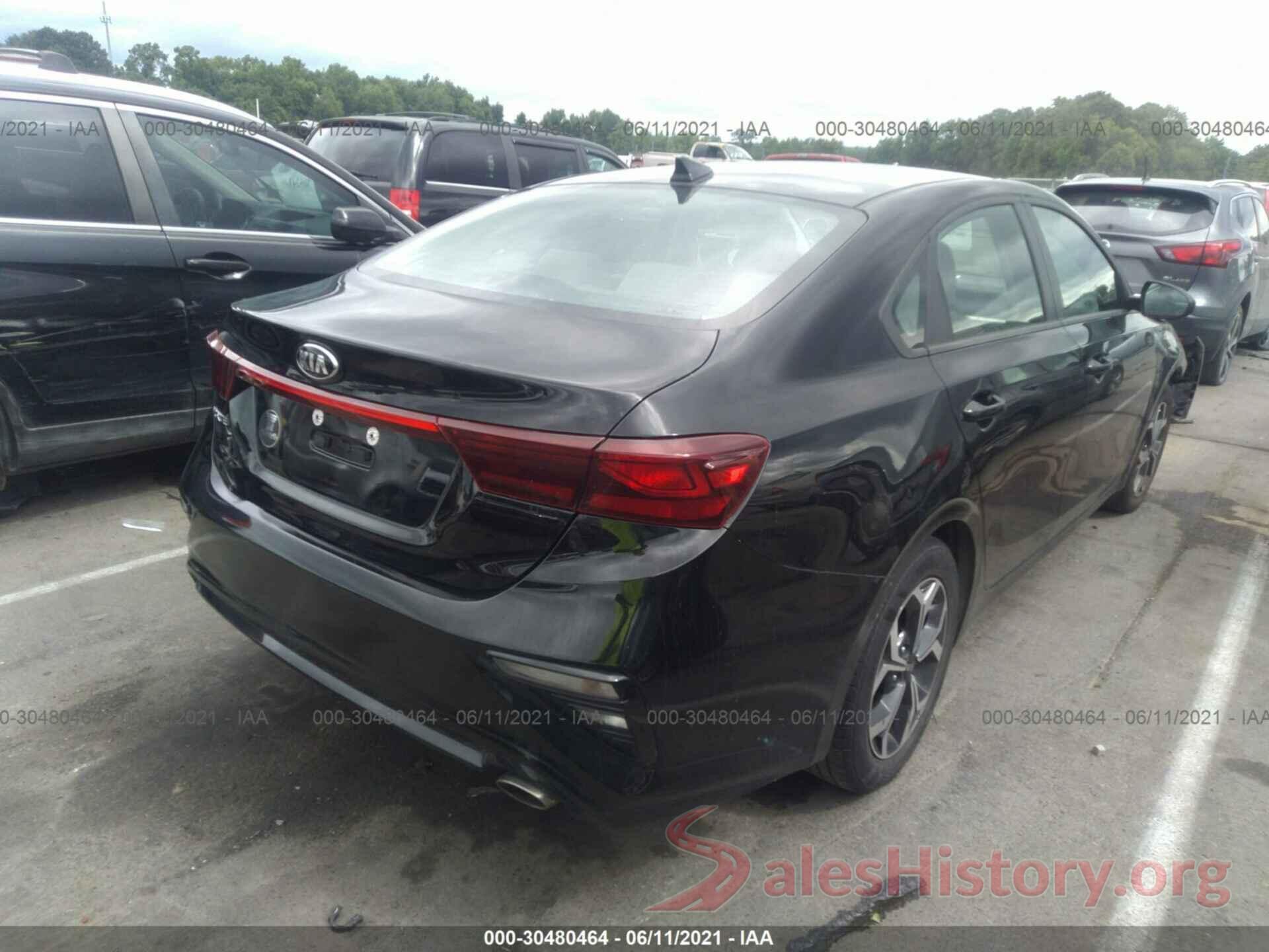 3KPF24AD8KE014168 2019 KIA FORTE