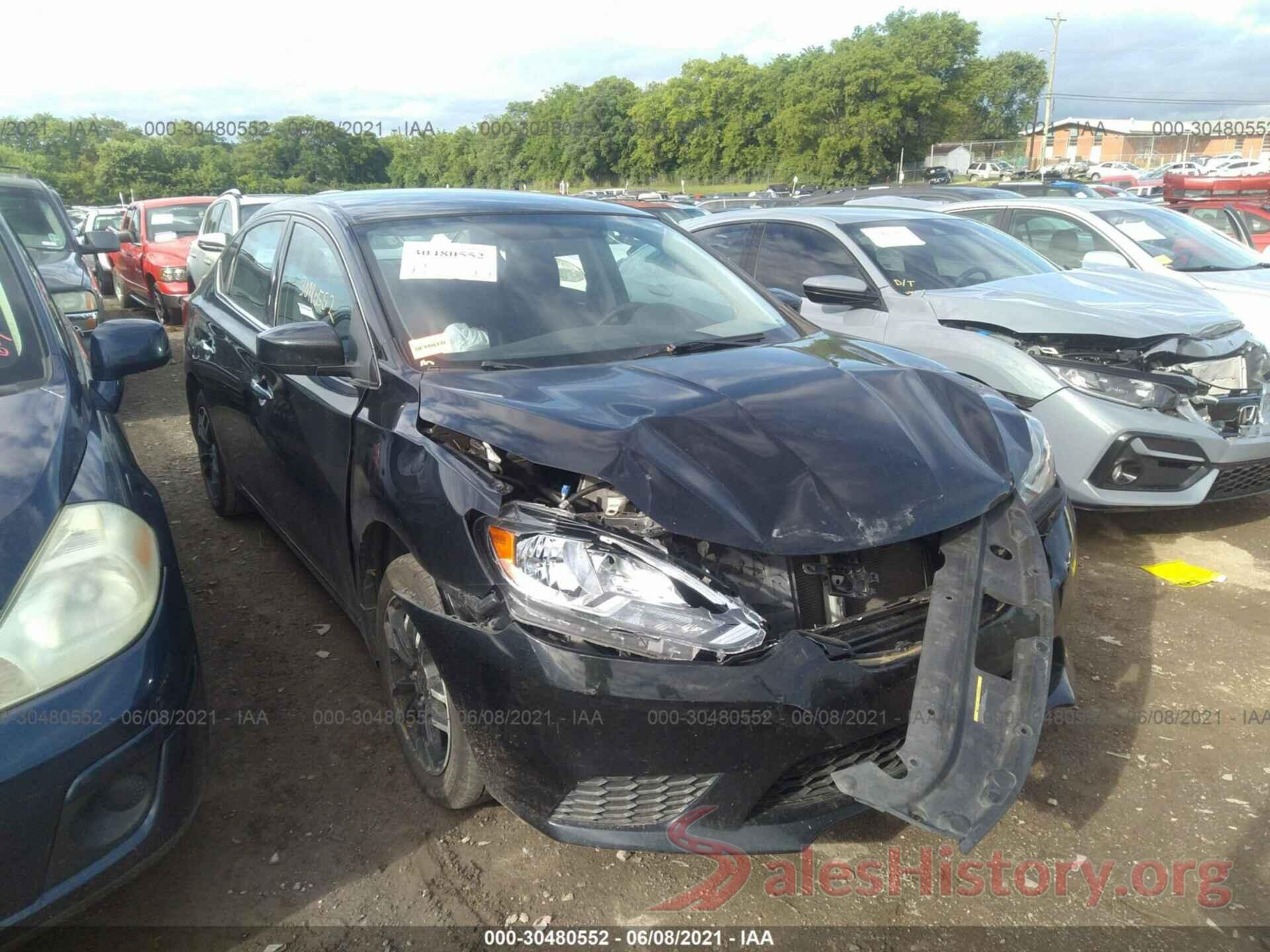 3N1AB7AP2HL648461 2017 NISSAN SENTRA