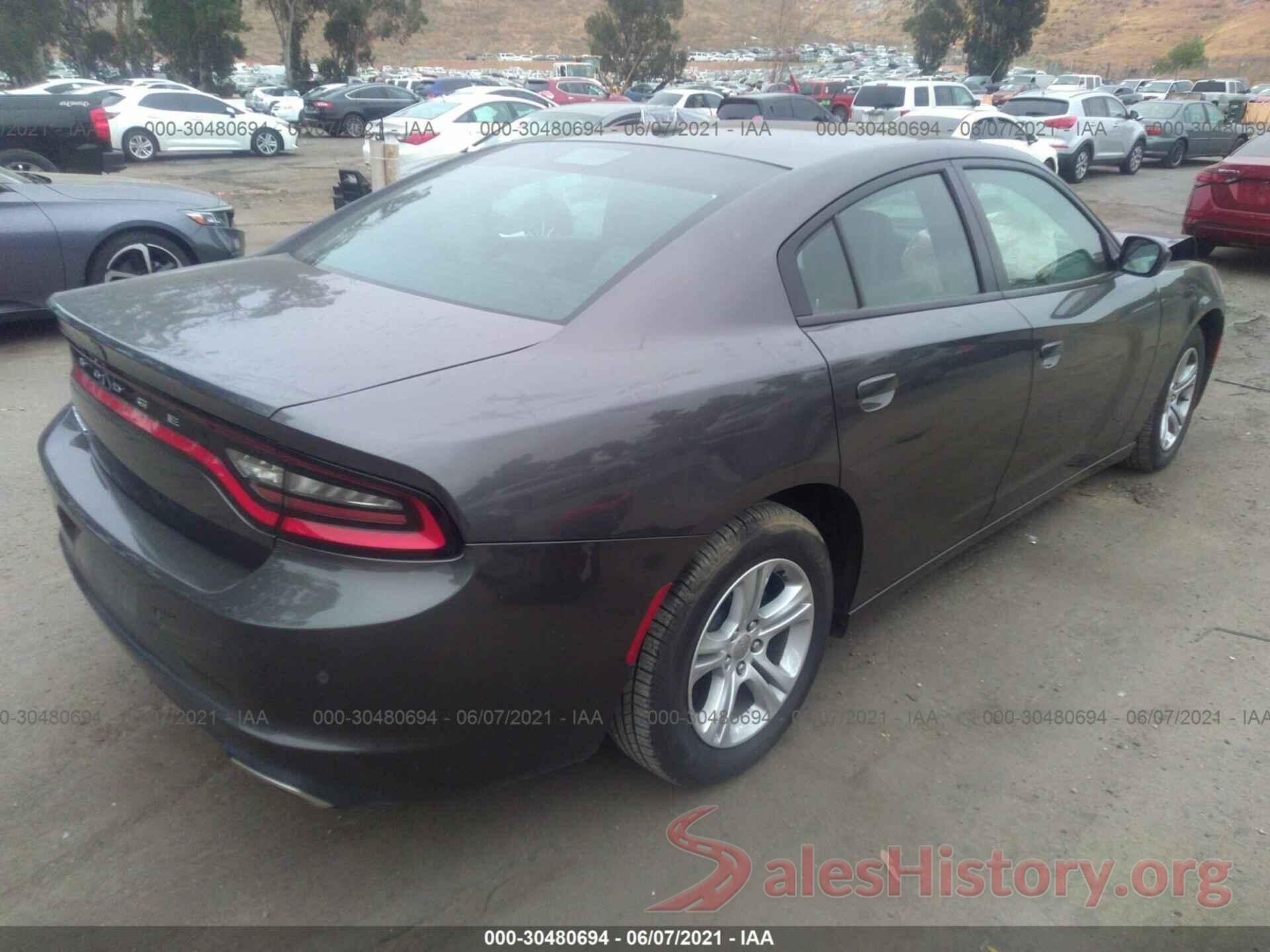 2C3CDXBG7KH643419 2019 DODGE CHARGER