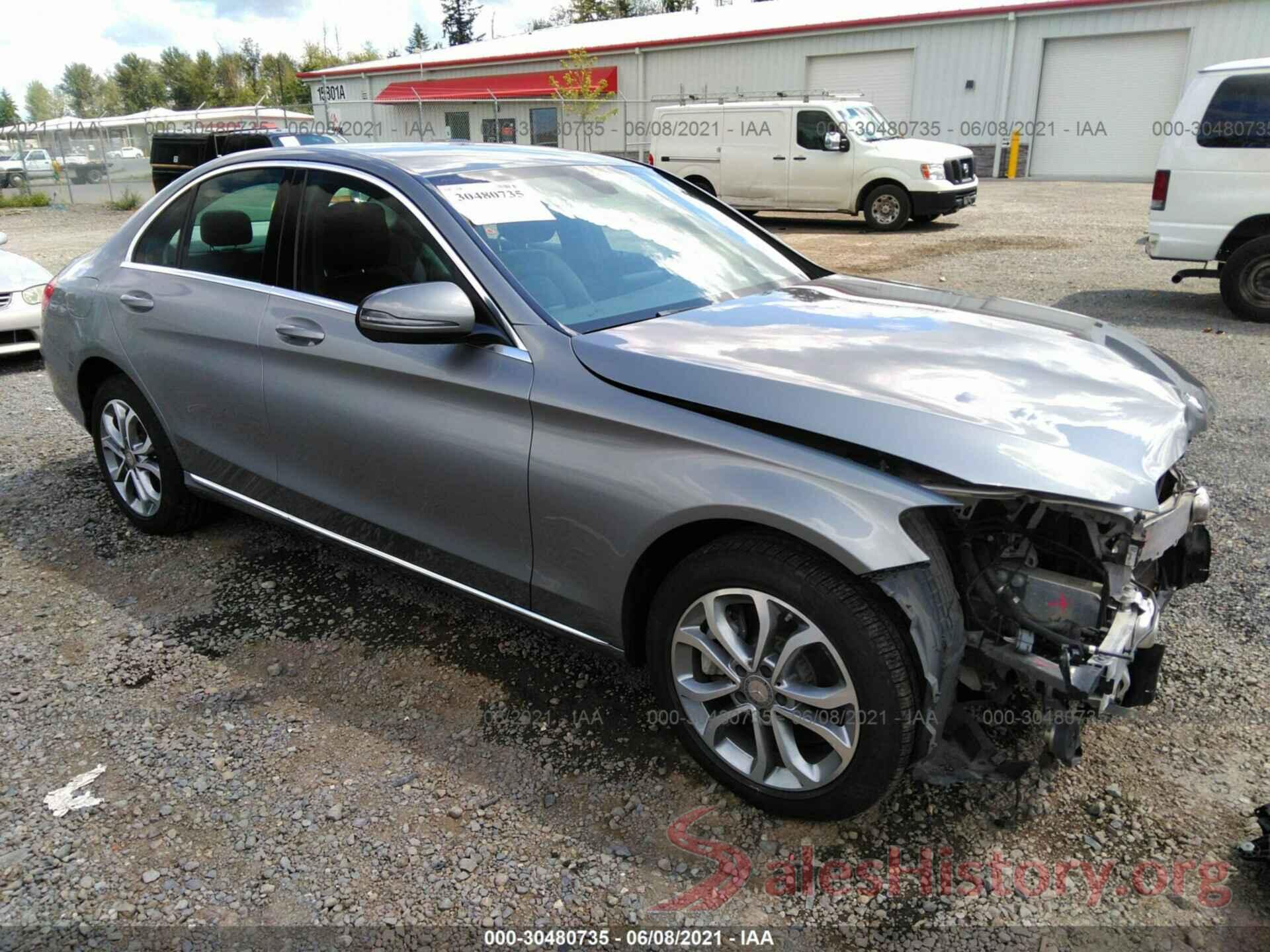 55SWF4KB0GU104061 2016 MERCEDES-BENZ C-CLASS