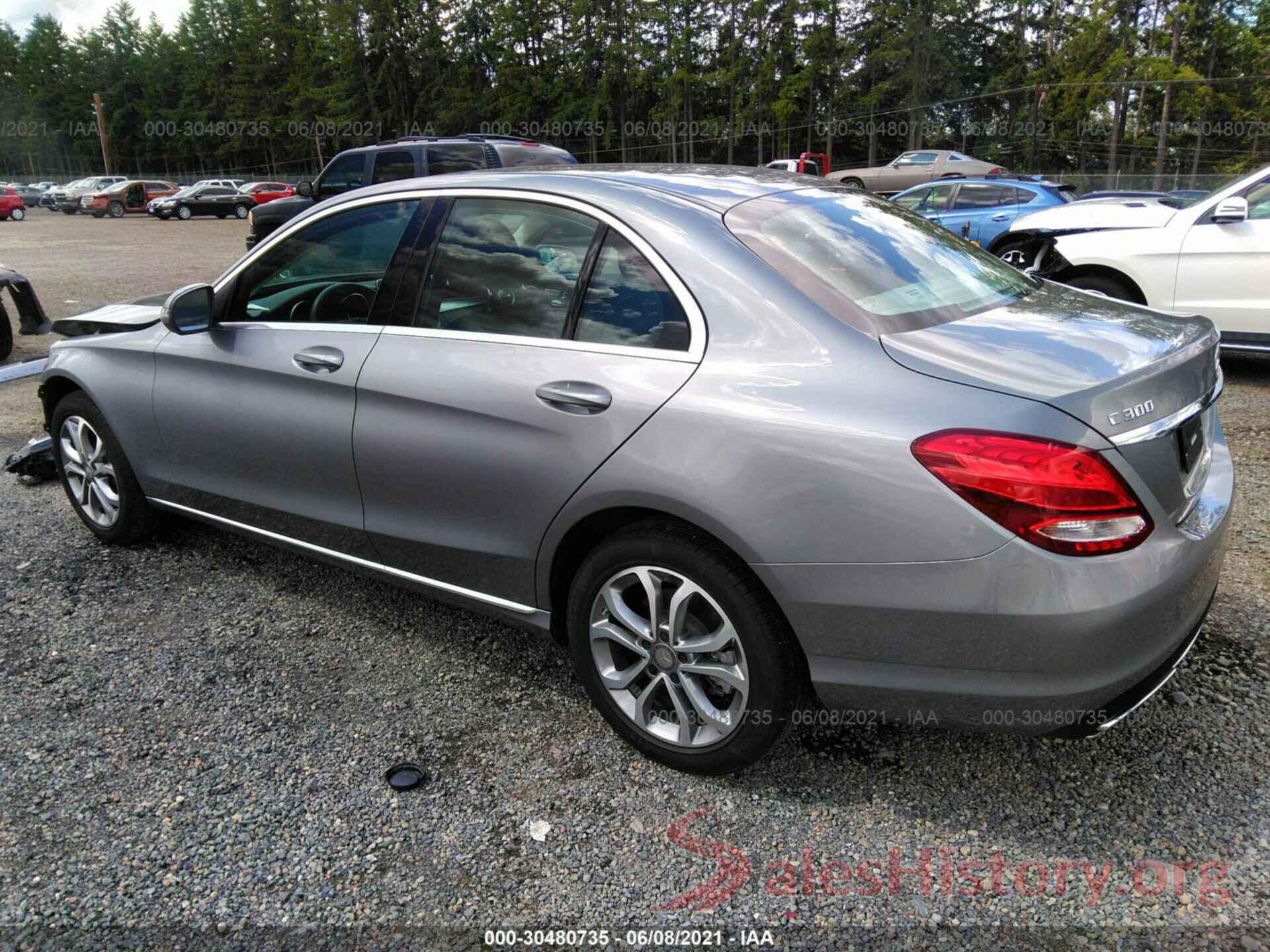 55SWF4KB0GU104061 2016 MERCEDES-BENZ C-CLASS