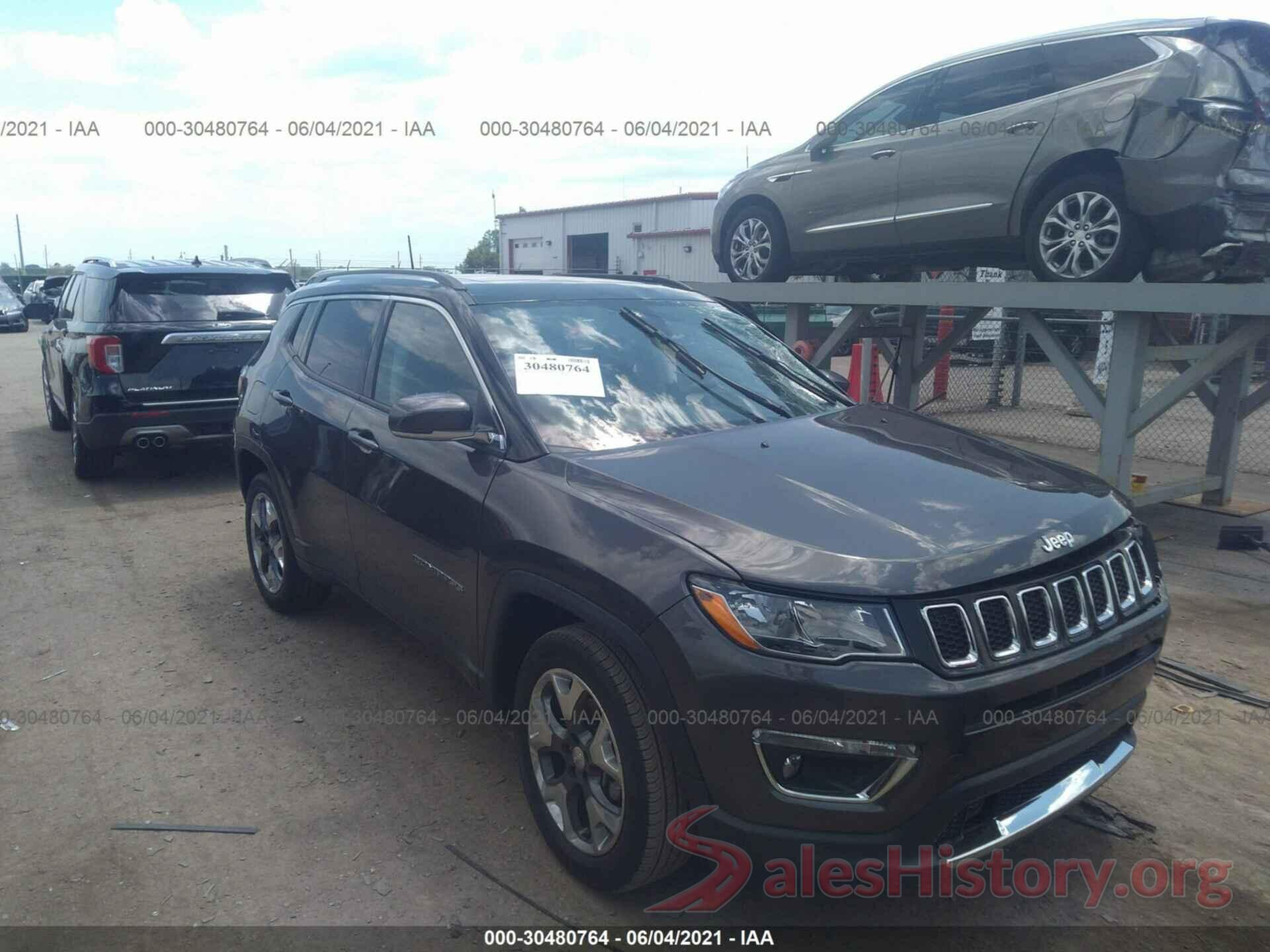 3C4NJDCB8MT542107 2021 JEEP COMPASS