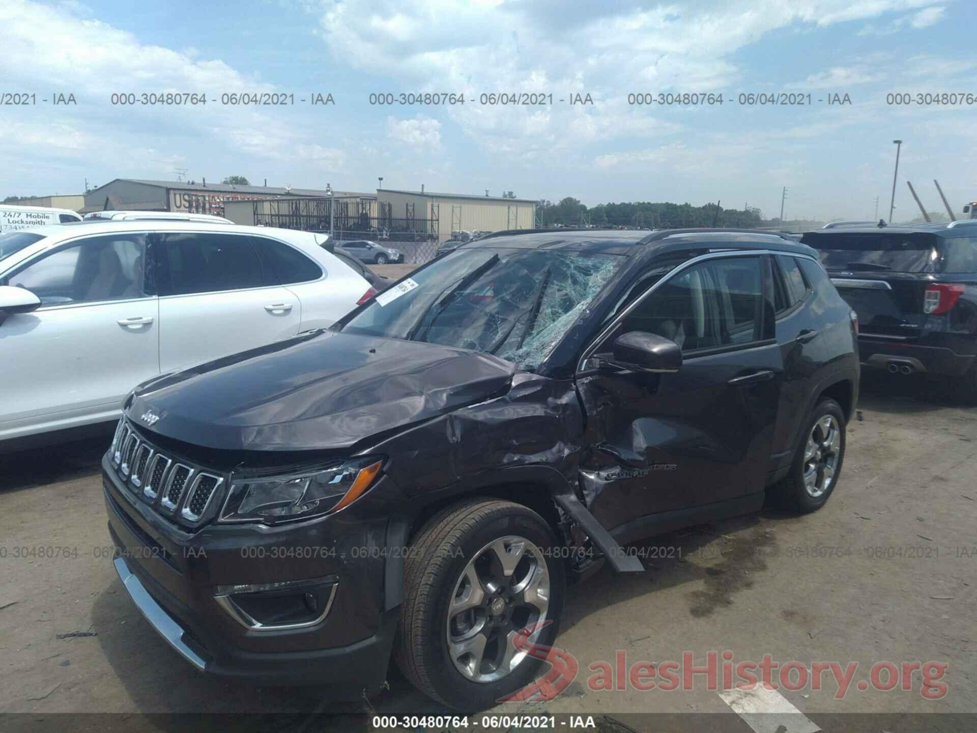 3C4NJDCB8MT542107 2021 JEEP COMPASS