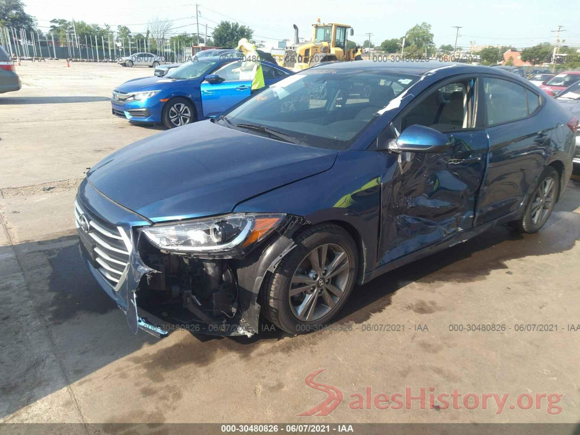 5NPD84LF2JH318756 2018 HYUNDAI ELANTRA