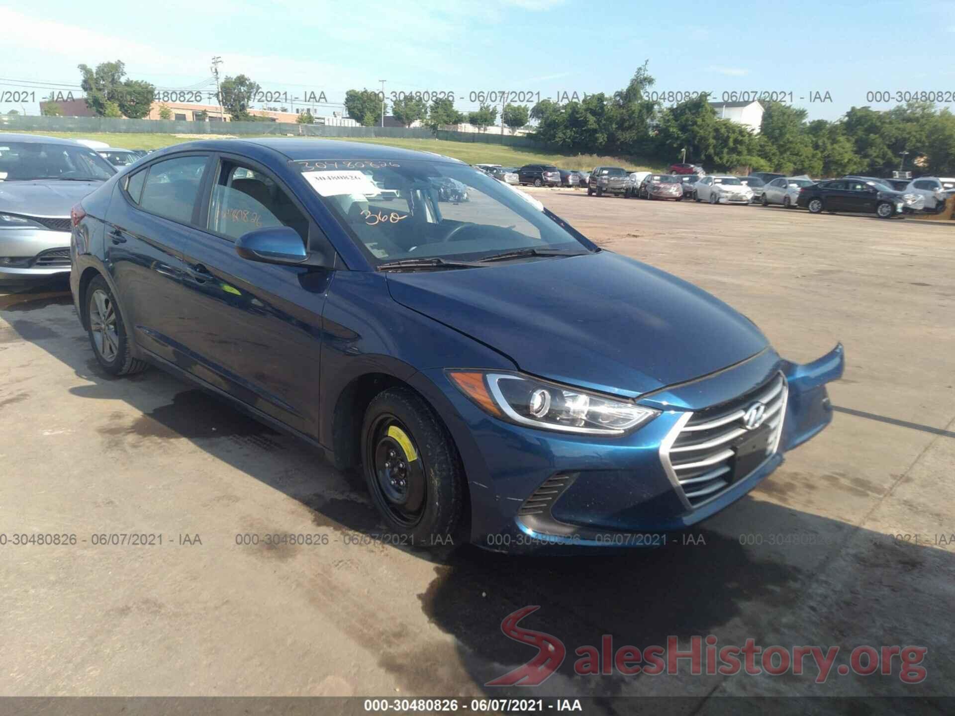 5NPD84LF2JH318756 2018 HYUNDAI ELANTRA