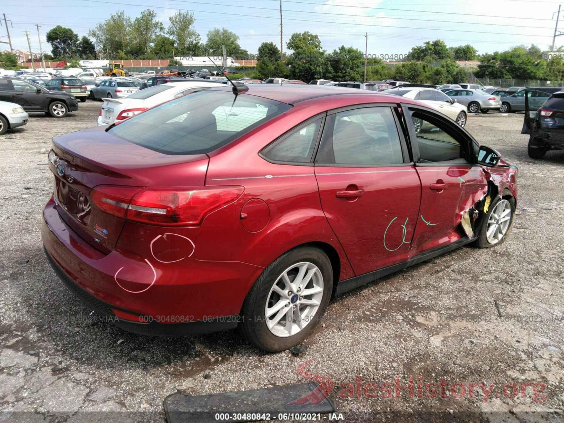 1FADP3F2XHL345317 2017 FORD FOCUS