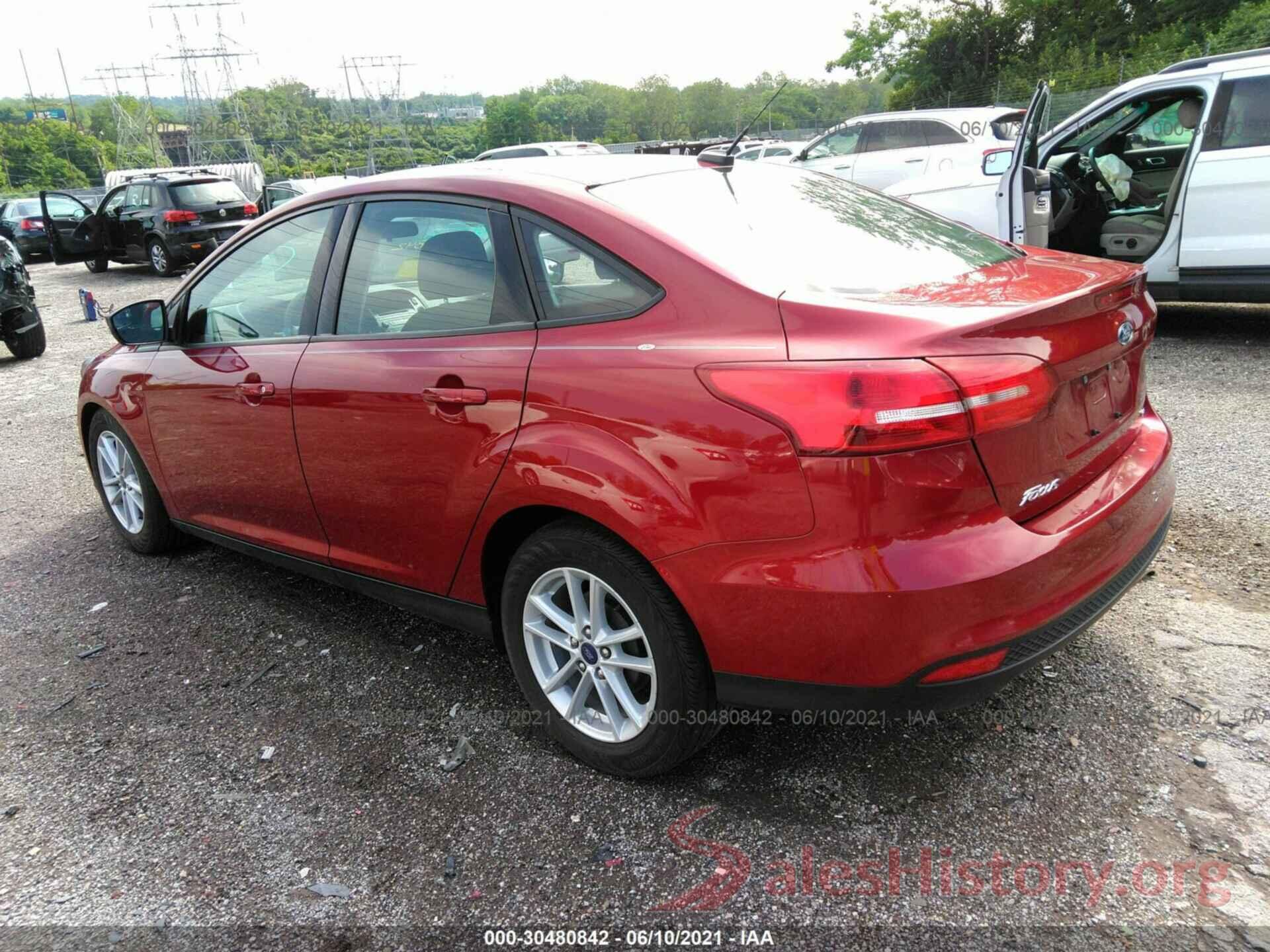 1FADP3F2XHL345317 2017 FORD FOCUS