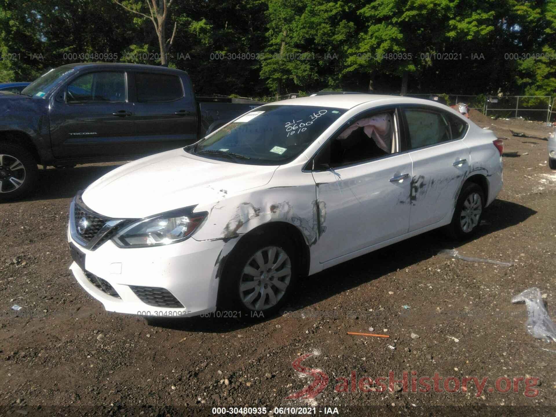 3N1AB7AP1HY363821 2017 NISSAN SENTRA