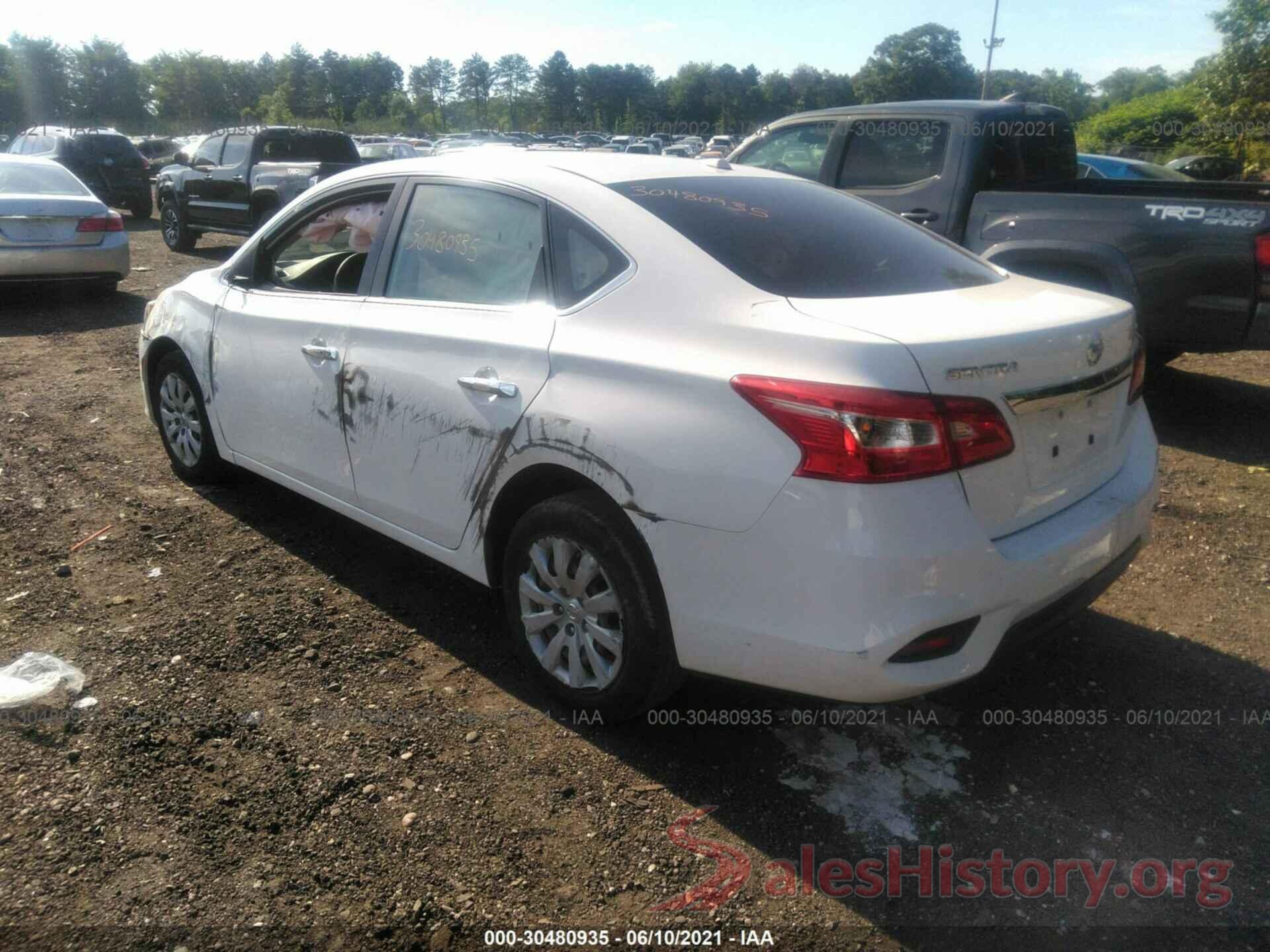 3N1AB7AP1HY363821 2017 NISSAN SENTRA